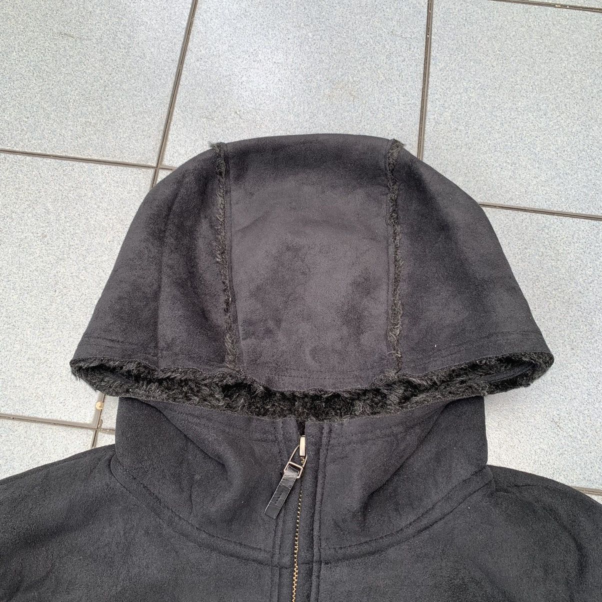 Uniqlo Uniqlp Sherpa Lined Black Warm Sweeter Hoodie Size L / US 10 / IT 46 - 4 Thumbnail