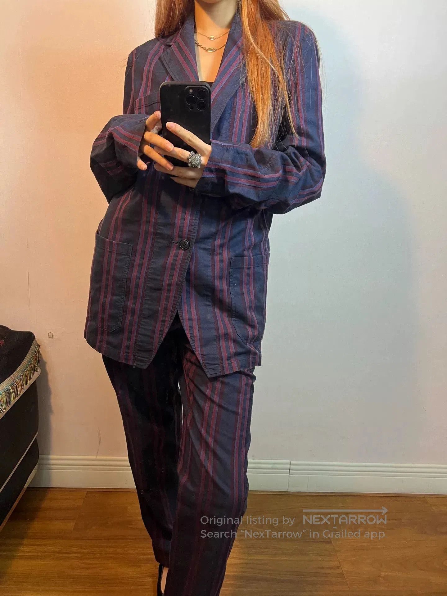 Dries Van Noten Dries Van Noten Striped Suit Set. Size US 30 / EU 46 - 7 Thumbnail