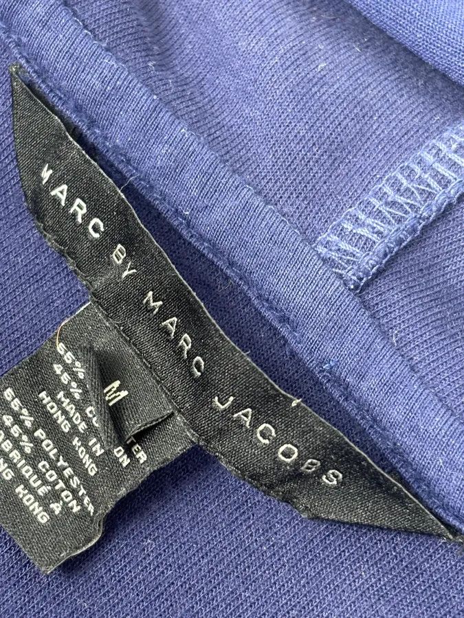 Marc Jacobs Marc Jacobs Navy Extra Pockets Zip-up Hoodie Size US M / EU 48-50 / 2 - 9 Thumbnail