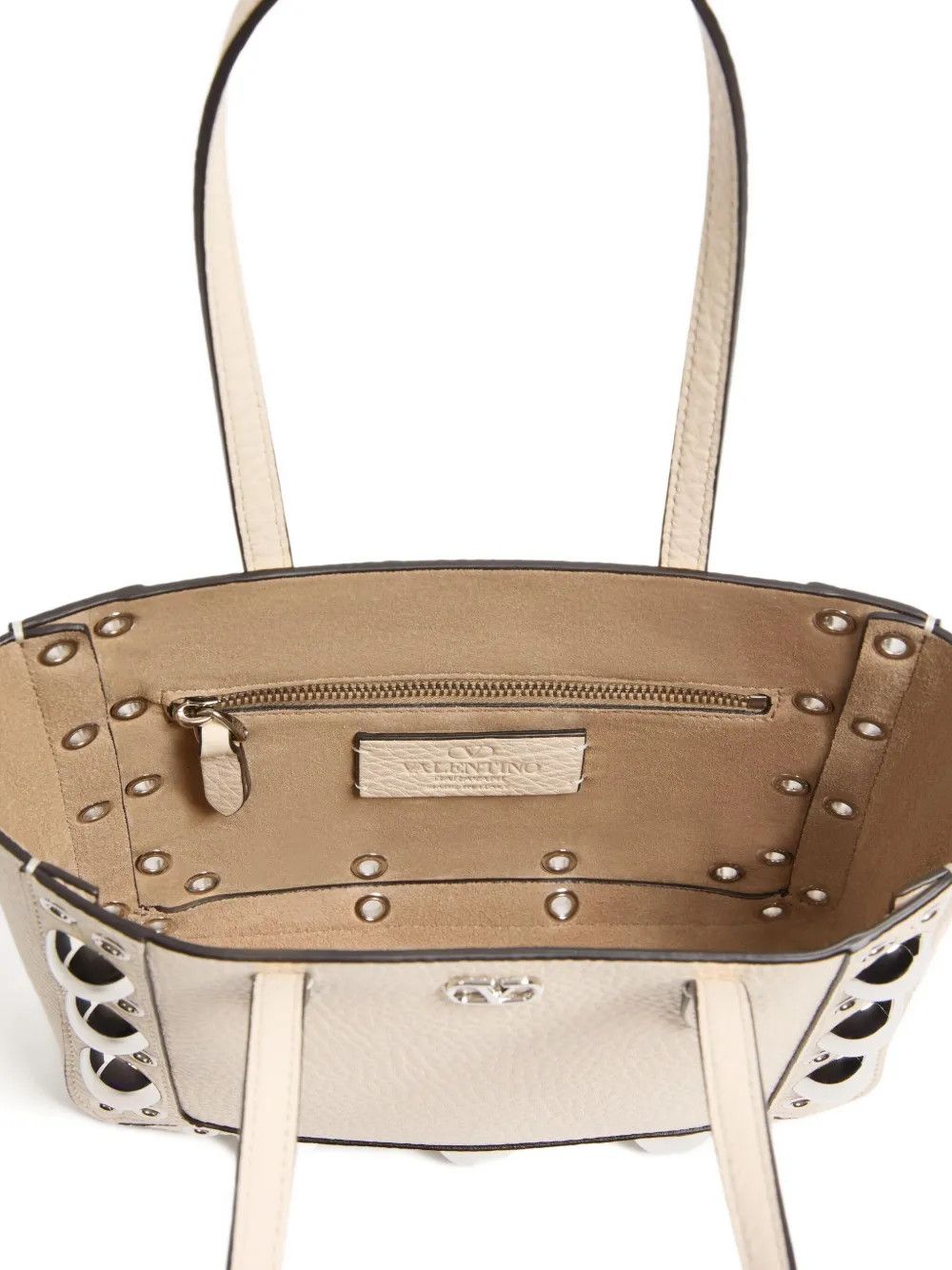 Valentino os11x0326 Size: OS / Nellcôte Mini Shopping Bag in Cream Size ONE SIZE - 7 Thumbnail