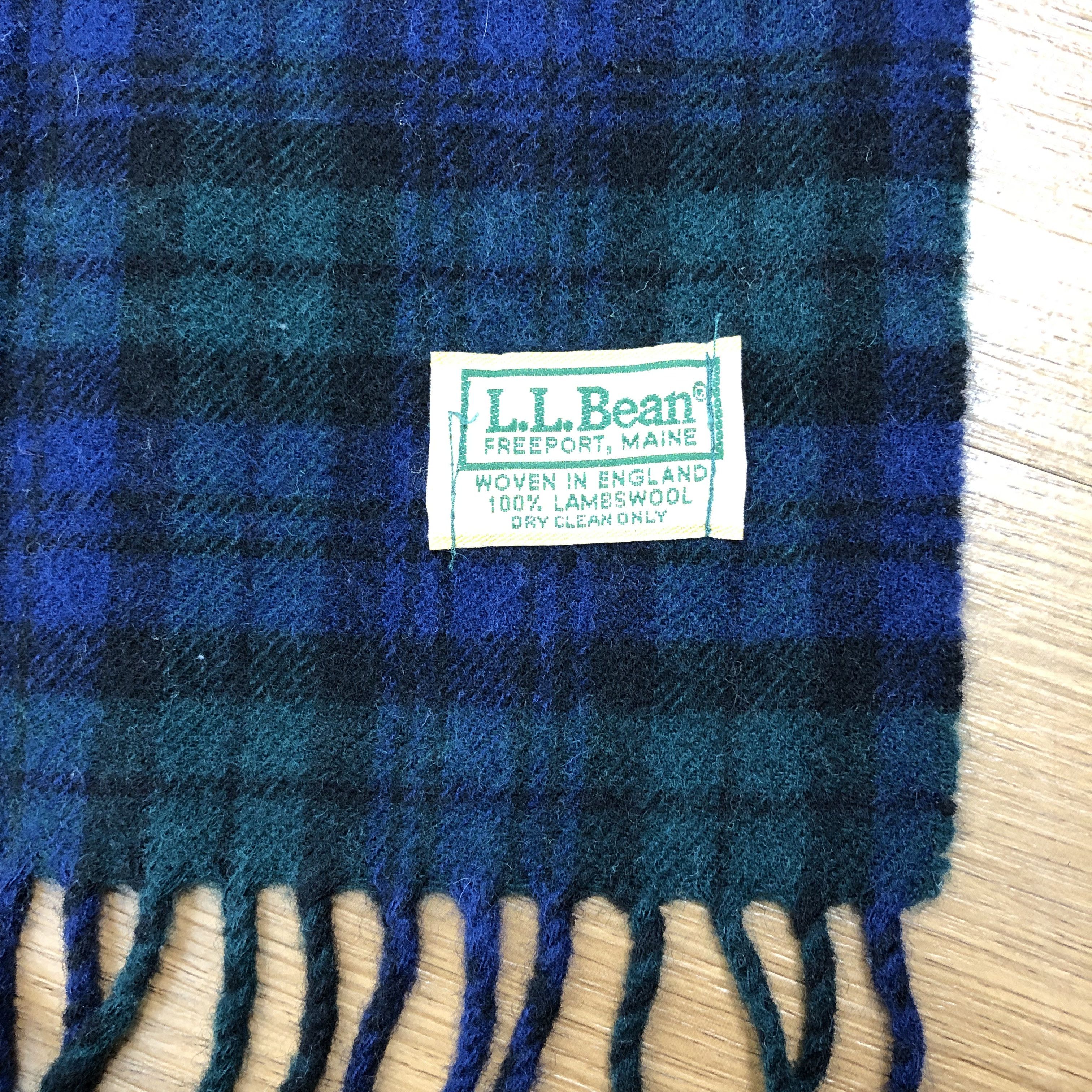 L.L. Bean × Vintage Vintage L.L. Bean Scarf Muffler MF383 Size ONE SIZE - 3 Thumbnail