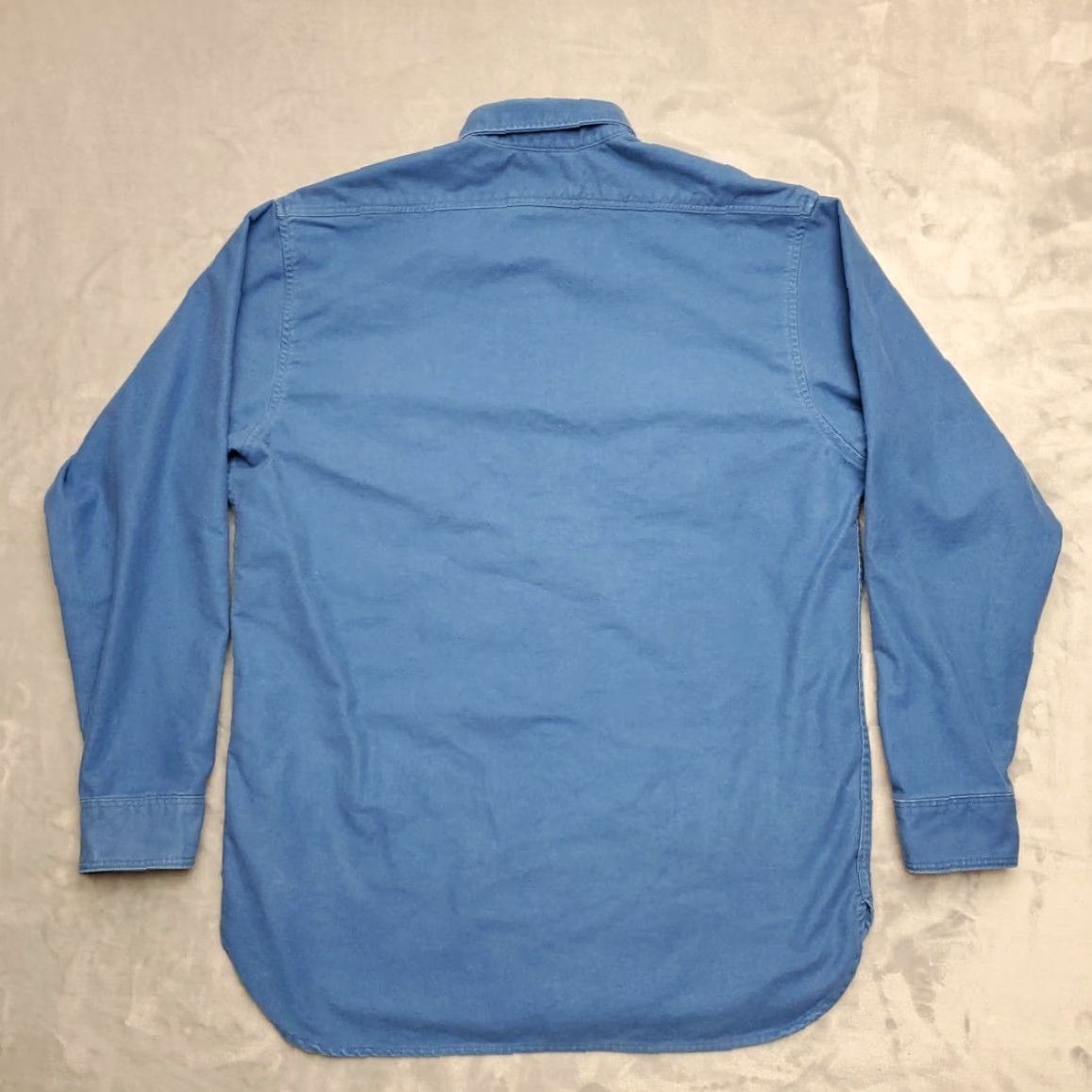 Eddie Bauer VINTAGE Eddie Bauer Shirt Mens XLT Blue 100% Cotton Flannel Chamois Outdoor Gorp Casual Button-Up Size US XL / EU 56 / 4 - 6 Thumbnail