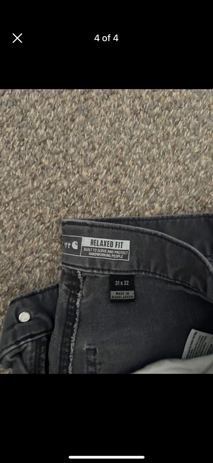 Carhartt × Vintage Vintage Carhartt work pants Size US 31 - 2 Thumbnail
