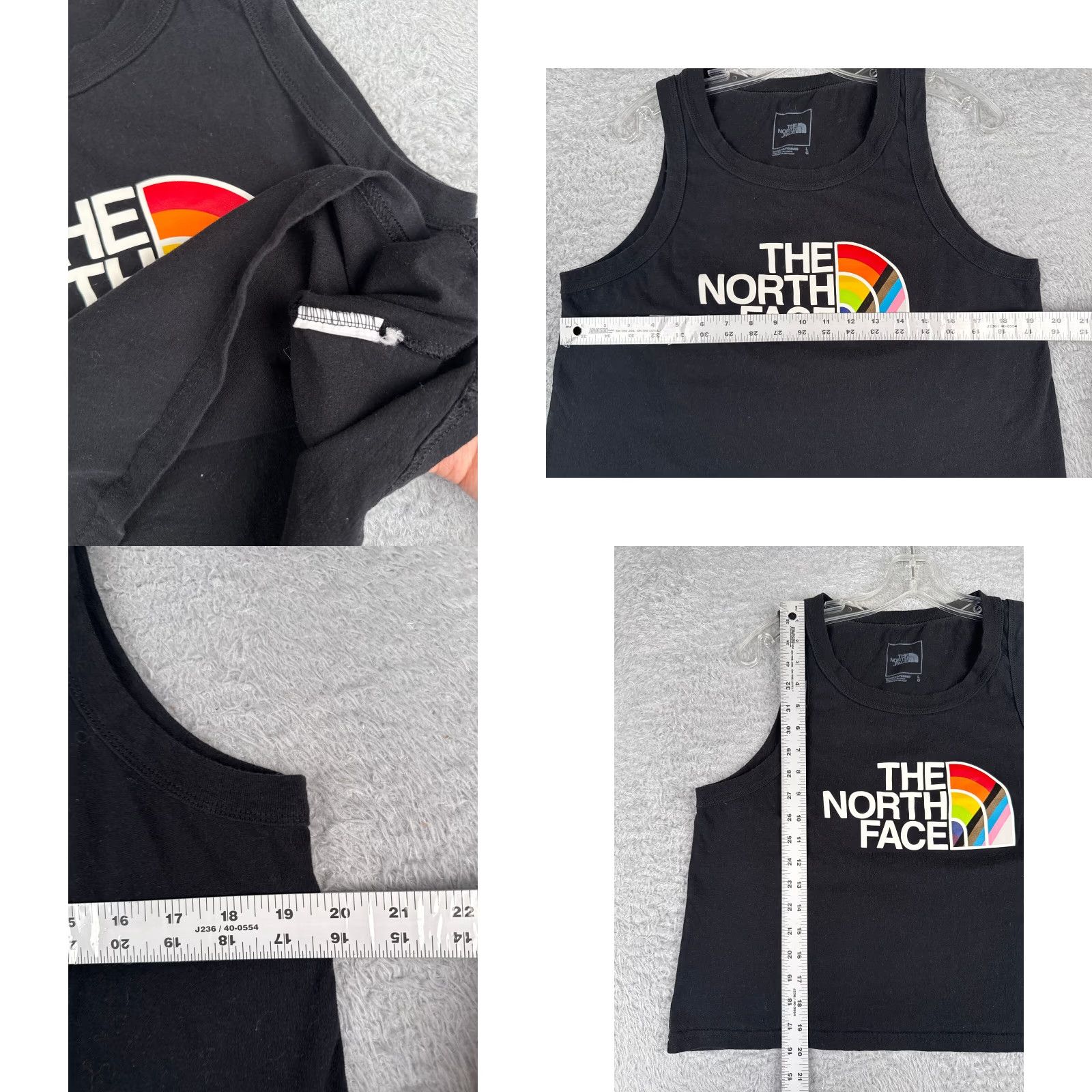 The North Face The North Face Tank Shirt Women Large Black 100% Cotton Cropped Sleeveless Crew Neck Pullover Casual Outdoor Modern Shirt Womens Size L / US 10 / IT 46 - 8 Thumbnail