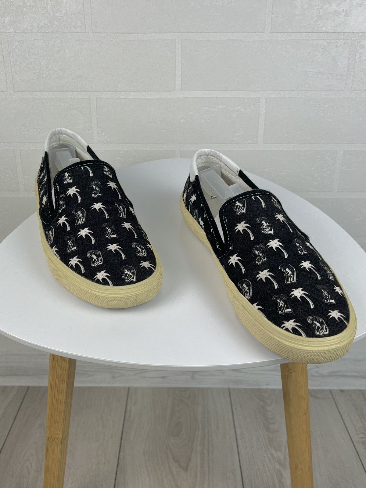 Saint Laurent Paris SAINT LAURENT Shoes Slip Ons Trainers SLP PARIS Palm Tree Size US 8.5 / EU 41-42 - 1 Thumbnail