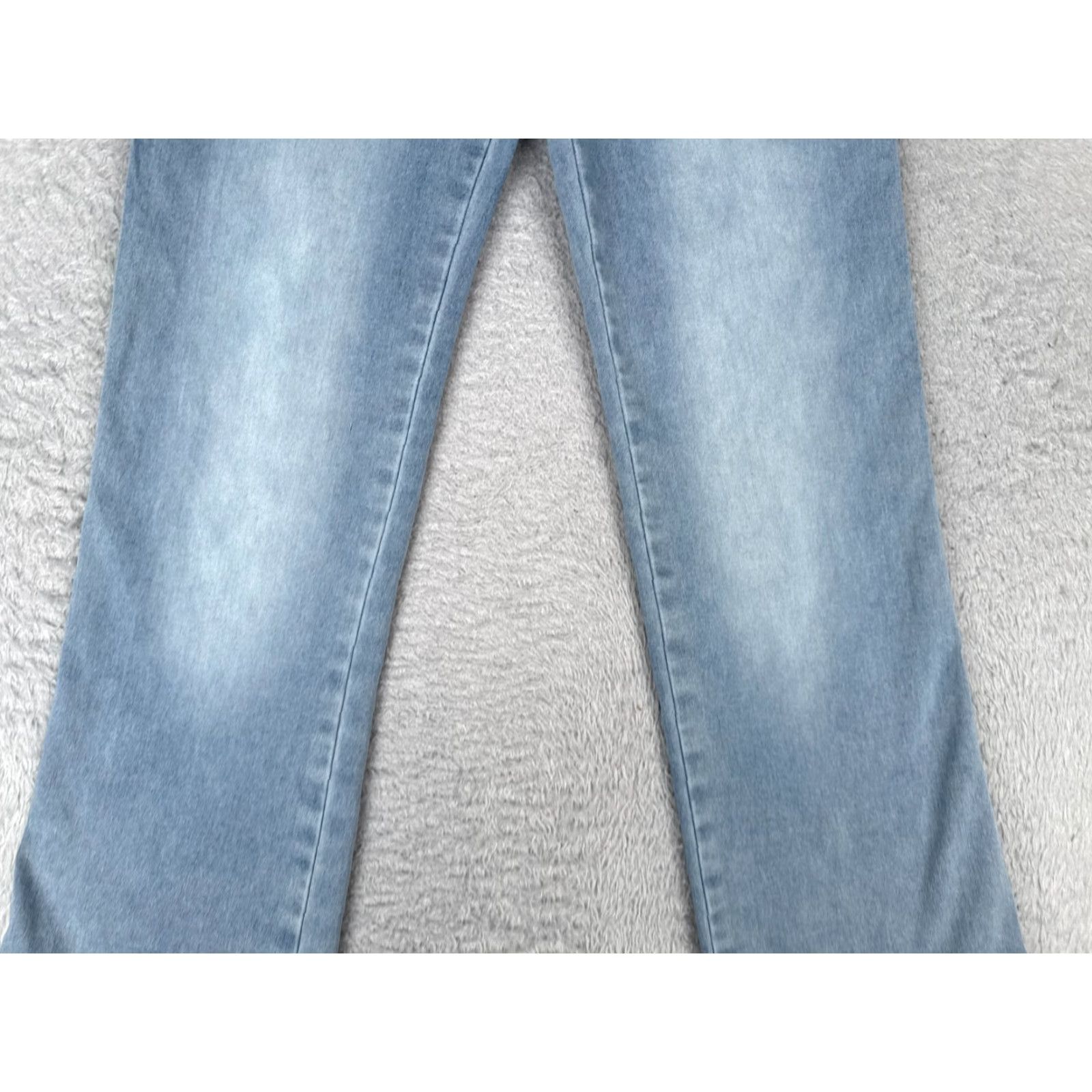 Vintage Panama Jeans Womens Jeans Blue Denim Pull On Low Rise Stretch 30x31 Regular 5-Pocket Design Bootcut Size 28" / US 6 / IT 42 - 3 Thumbnail