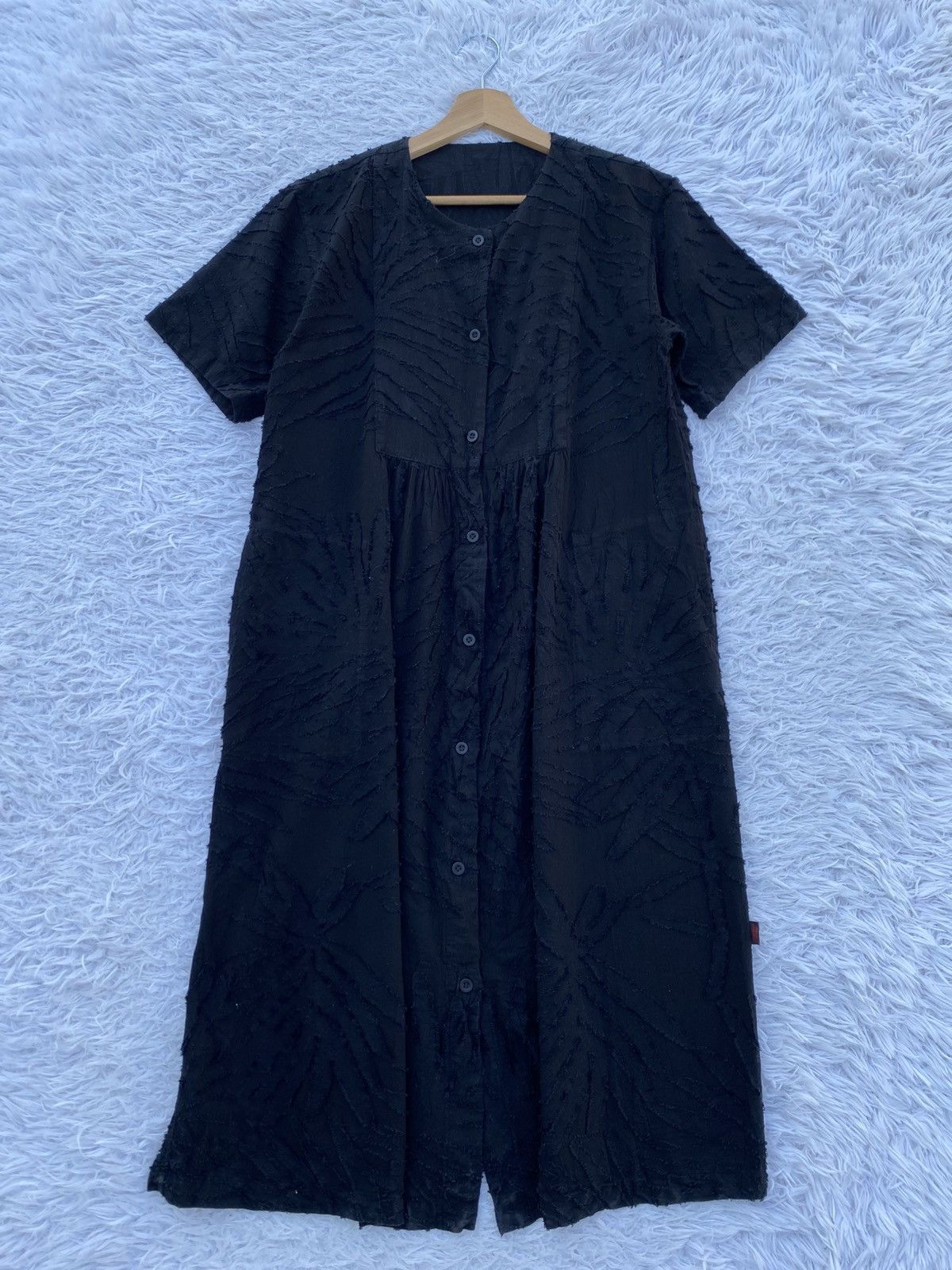 Issey Miyake Rare Haat by Issey Miyake Maxi Black Dress Size M / US 6-8 / IT 42-44 - 1 Thumbnail