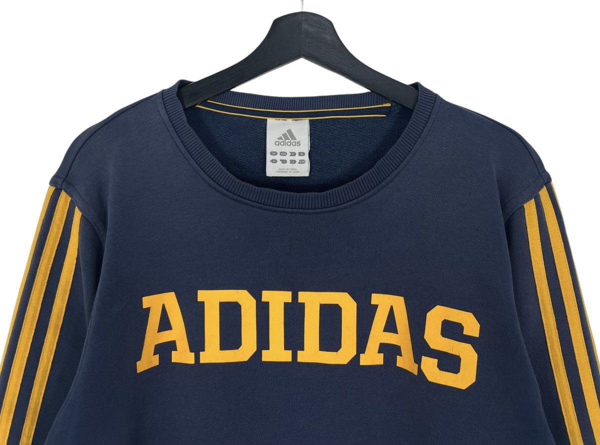 Adidas × Vintage Distressed Vintage Adidas Equipment Long Sleeve Size US L / EU 52-54 / 3 - 3 Thumbnail