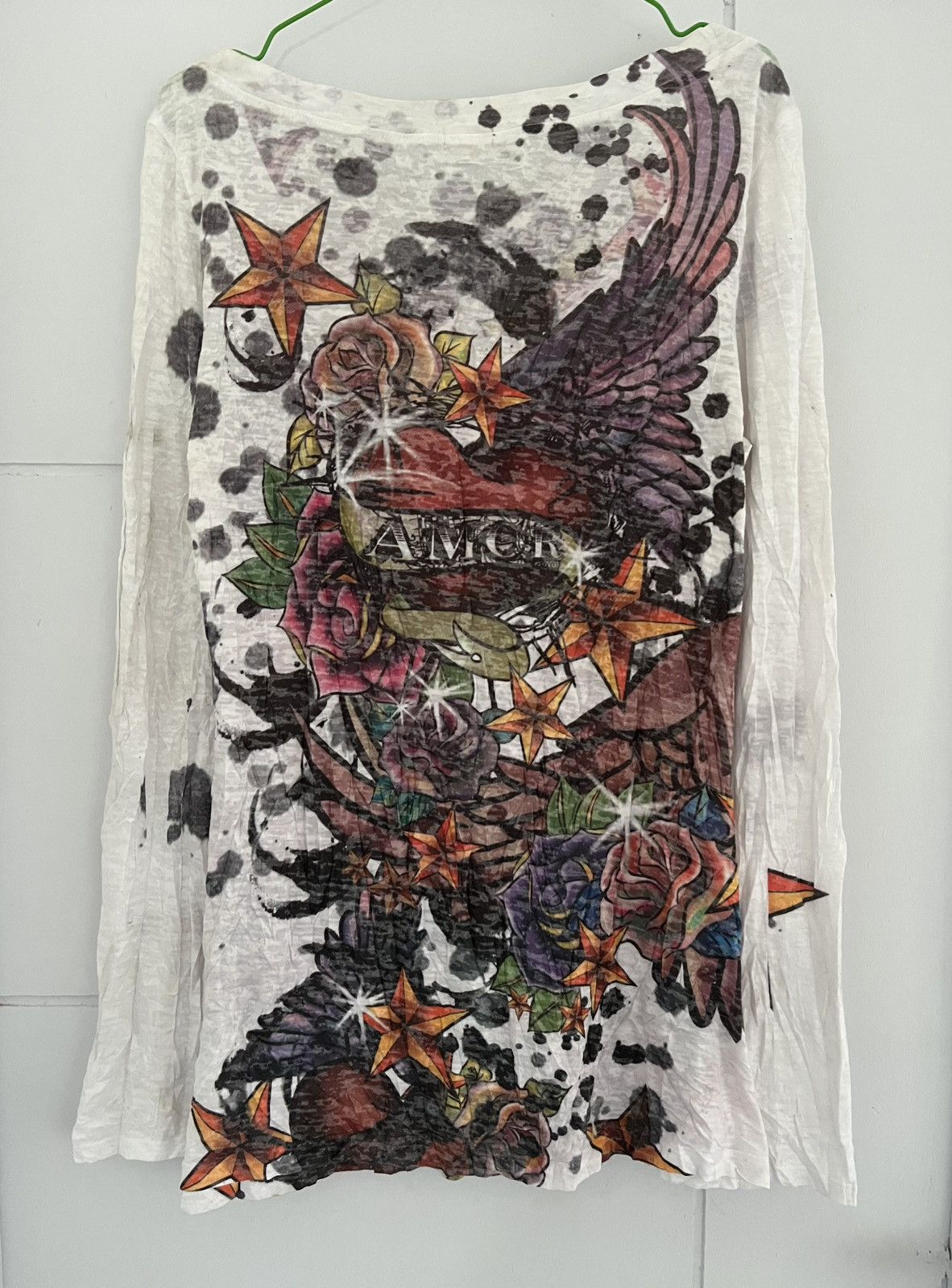 Vintage Vintage Maurices AOP Long Sleeve Shirt Size US M / EU 48-50 / 2 - 6 Thumbnail