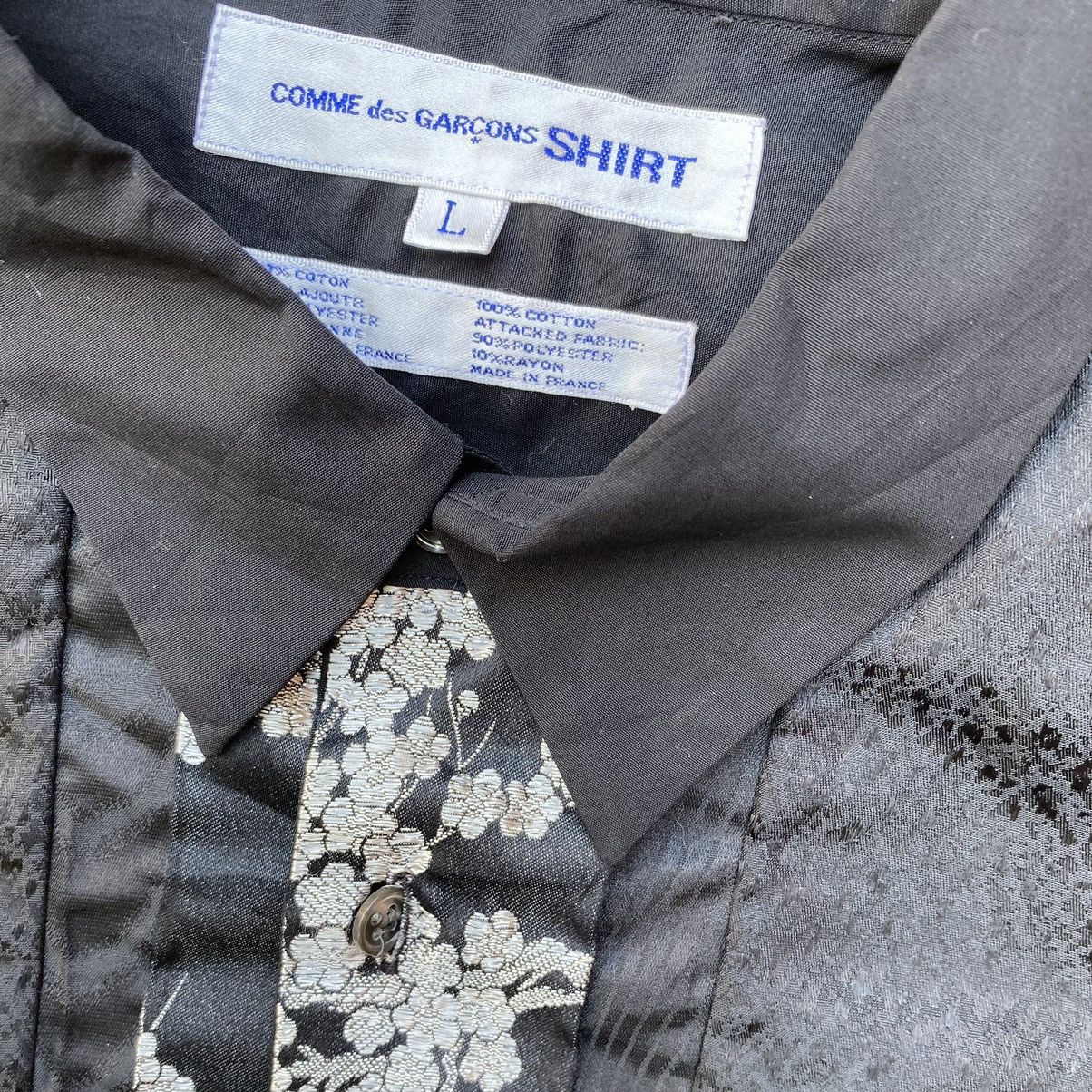 Comme des Garcons Comme Des Garcons Shirt Mix Fabric Patchwork Size US L / EU 52-54 / 3 - 5 Thumbnail