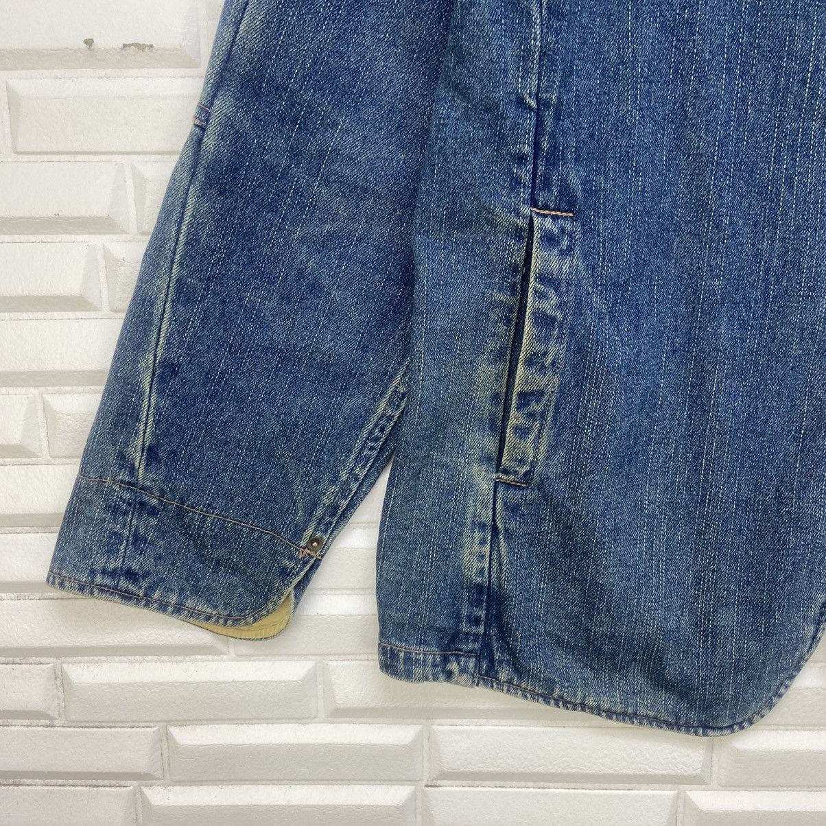 Japanese Brand Japanese Brand Never Seen Thing Denim Jacket Size US M / EU 48-50 / 2 - 4 Thumbnail