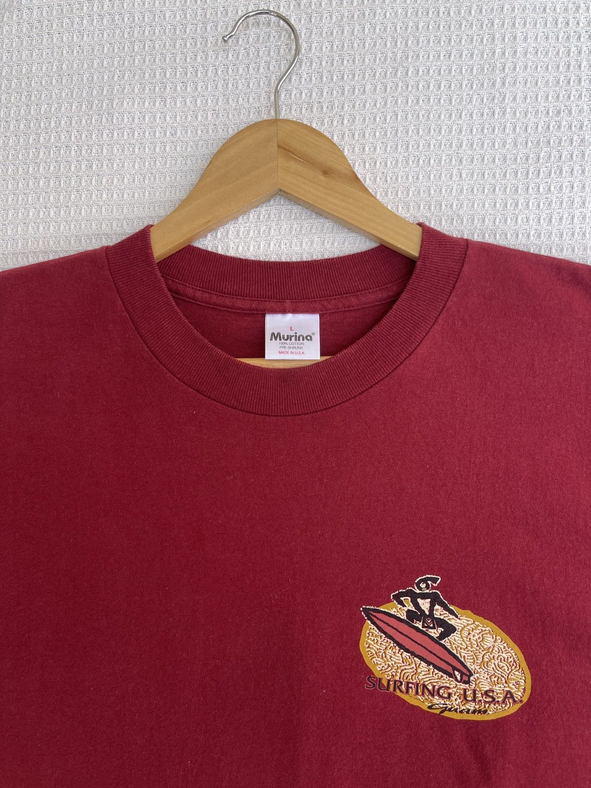 Ron Jon Surf Shop Rare🔥Vtg 90s Prima Surfing Usa Guam Murina T-Shirt Size US L / EU 52-54 / 3 - 10 Thumbnail