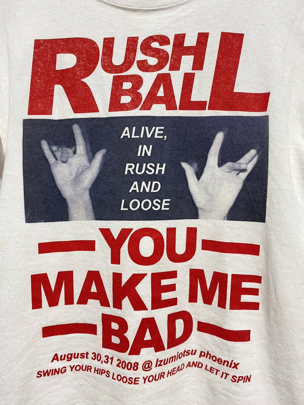 20471120 2000s RNA Inc rush ball tee Size US S / EU 44-46 / 1 - 3 Thumbnail