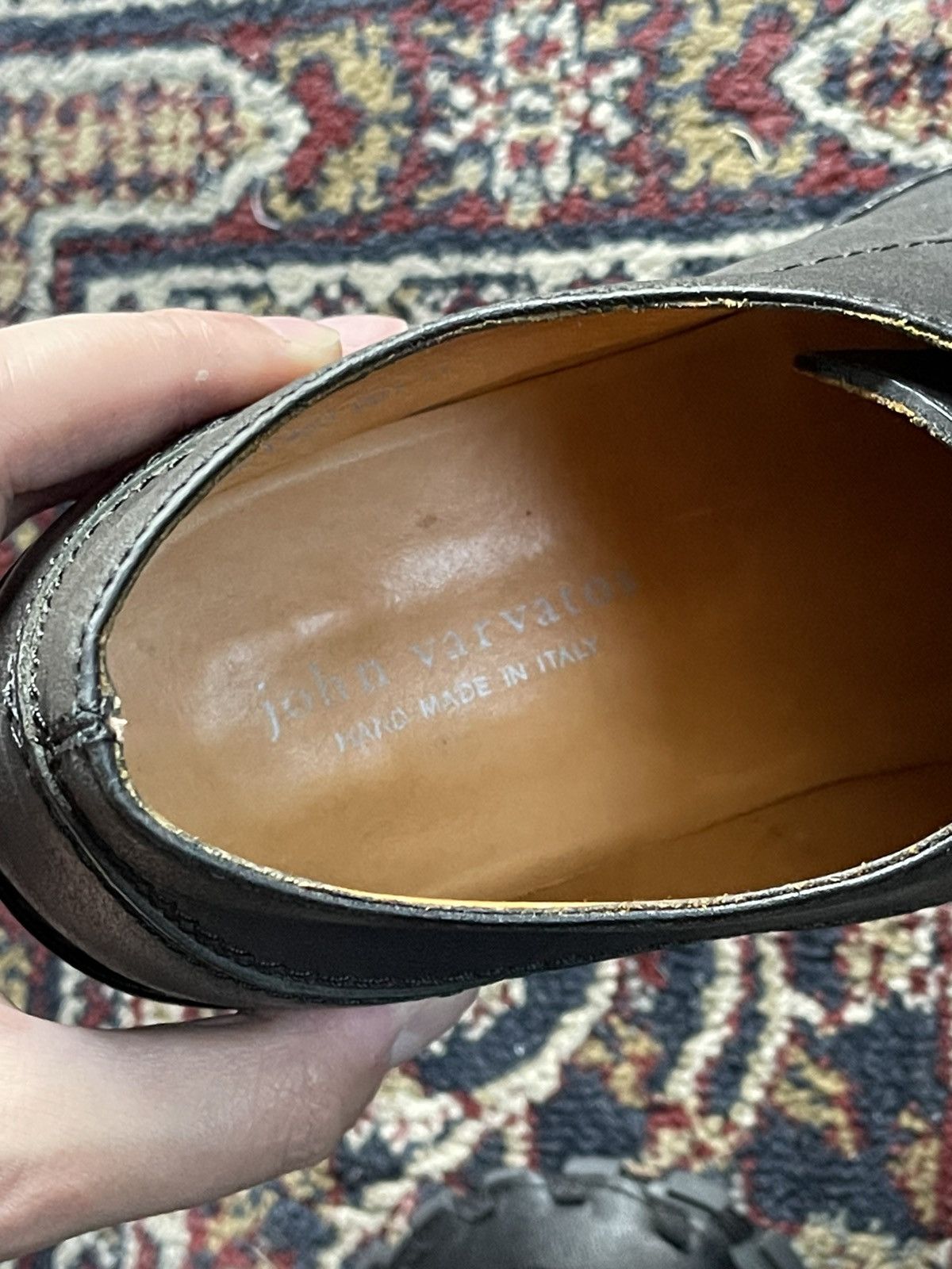 John Varvatos John Varvatos leather shoes handmade made in italy size 11 Size US 11 / EU 44 - 12 Thumbnail
