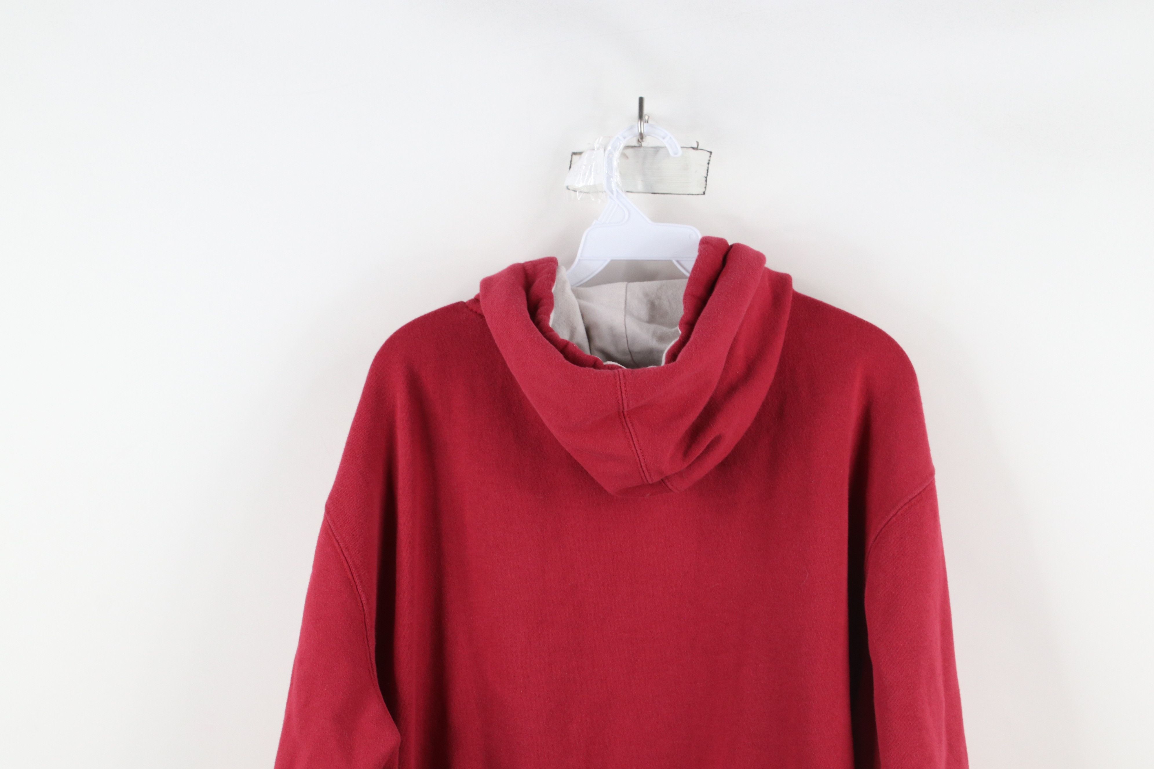 Vintage Vintage 90s Y2K Spell Out University of Alabama Hoodie Red Size US XL / EU 56 / 4 - 13 Thumbnail