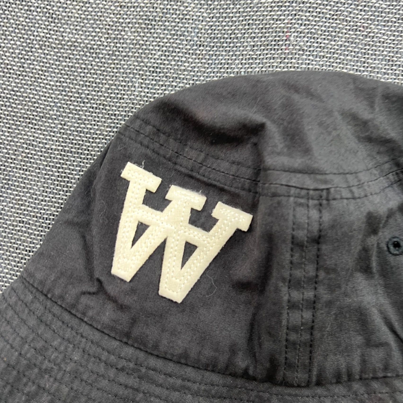 Wood Wood Wood Wood Black Bucket Hat One Size Unisex Size ONE SIZE - 7 Thumbnail