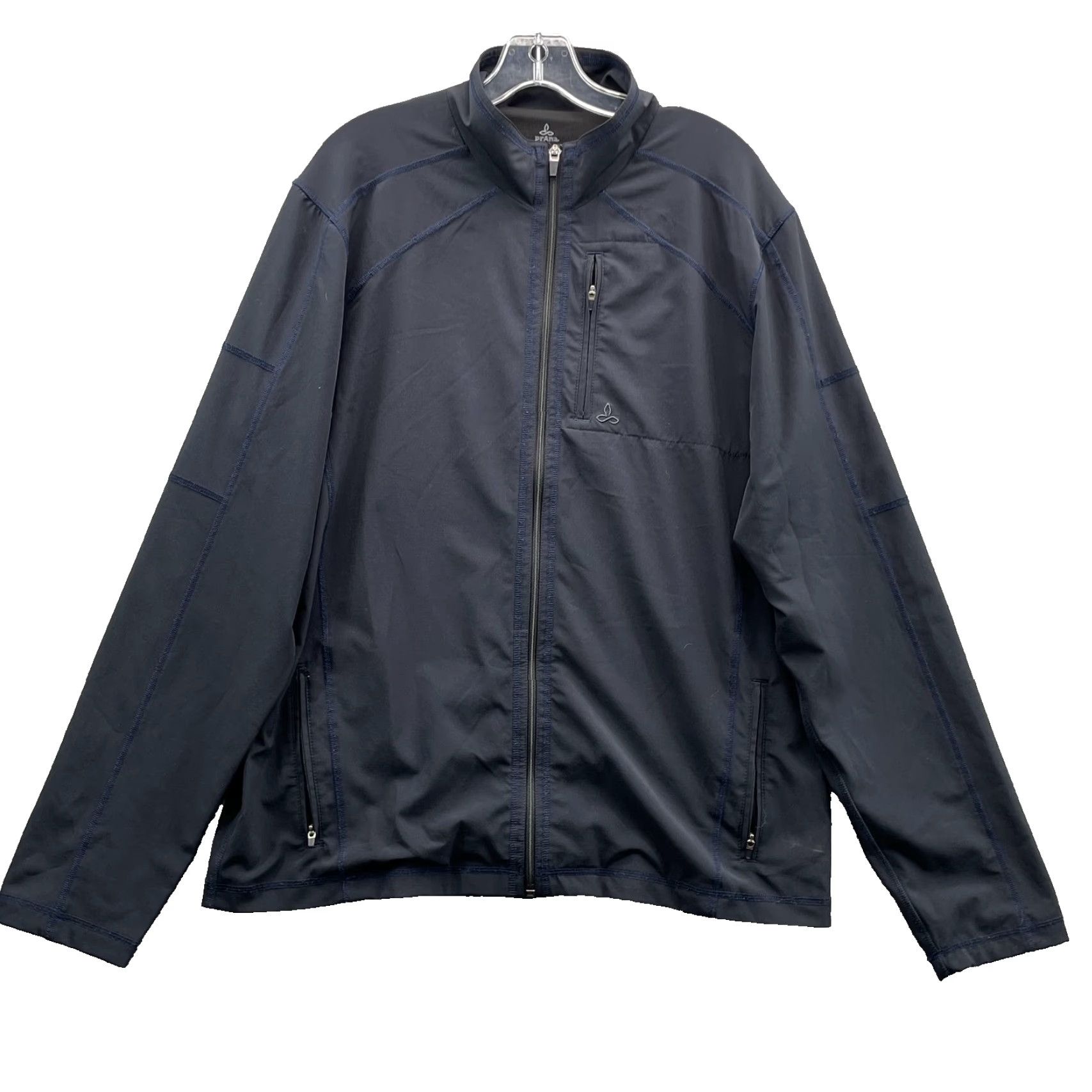 Prana PrAna Full Zip Jacket Mens Large Outdoor Workwear Sportswear Atlheisure Gorpcore Size US L / EU 52-54 / 3 - 2 Thumbnail