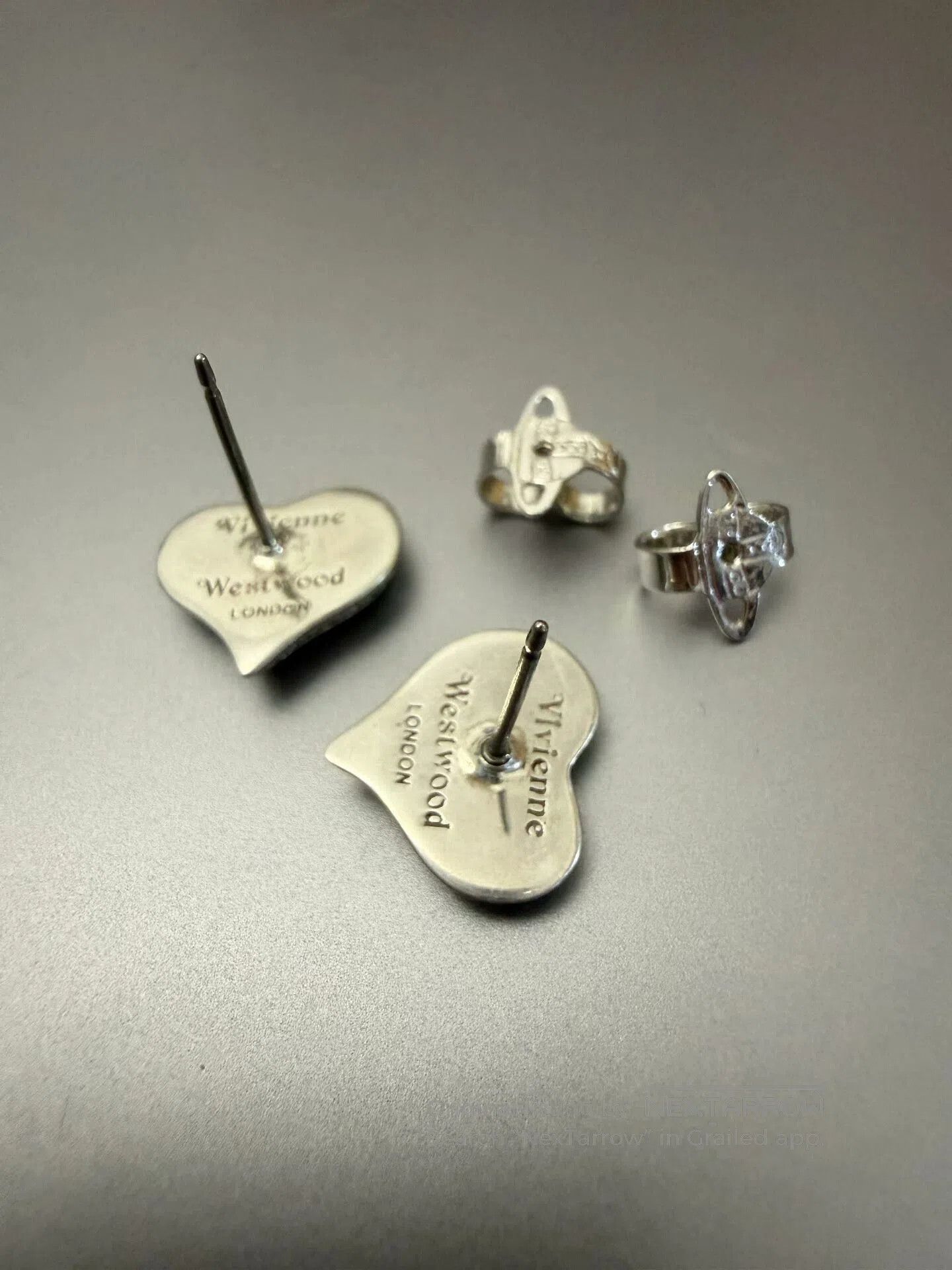 Vivienne Westwood Vivienne Westwood Heart Earrings. Size ONE SIZE - 3 Thumbnail