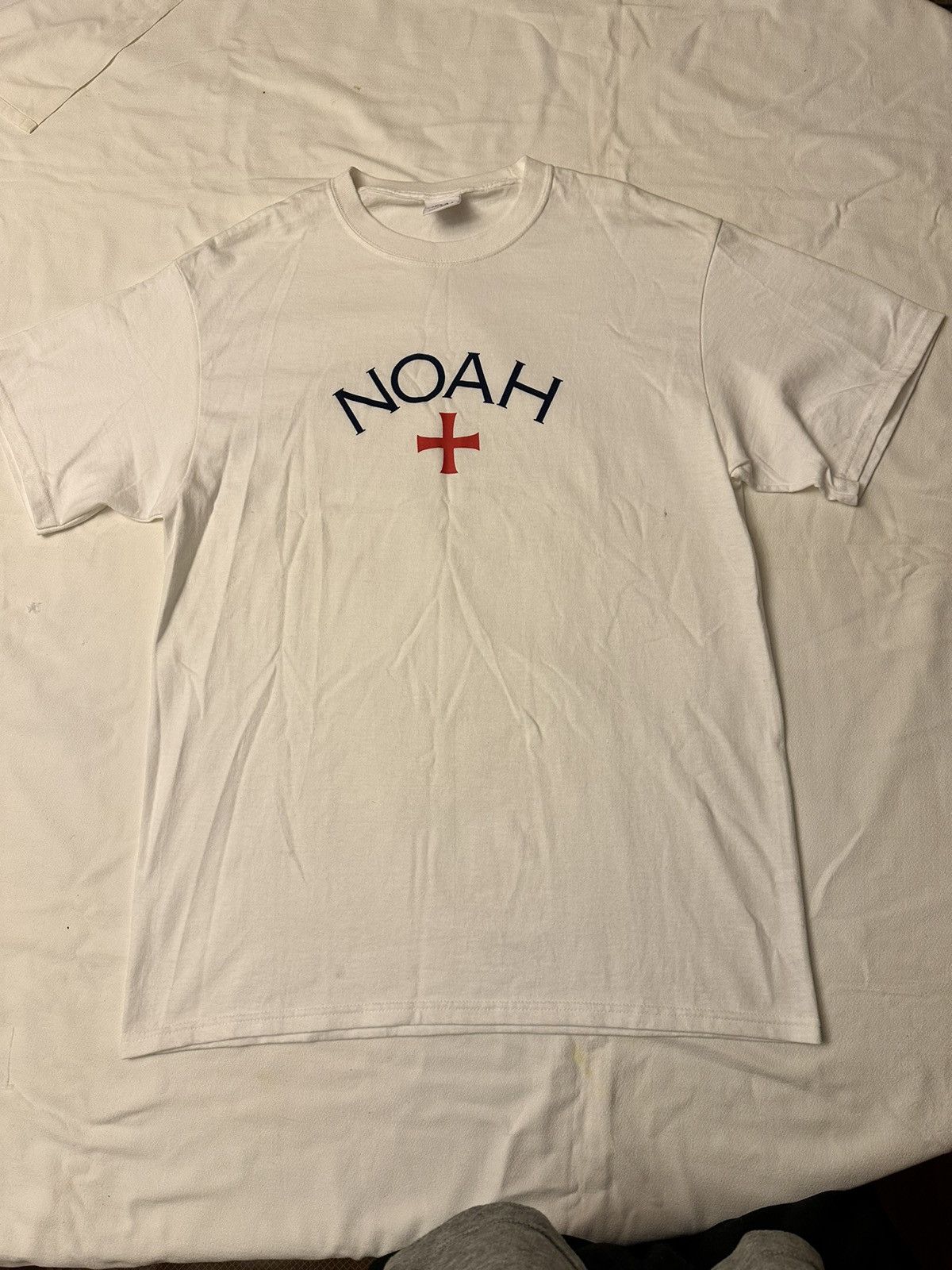 Noah NOAH MENS LOGO T-SHIRT WHITE SZ M Size US M / EU 48-50 / 2 - 7 Thumbnail