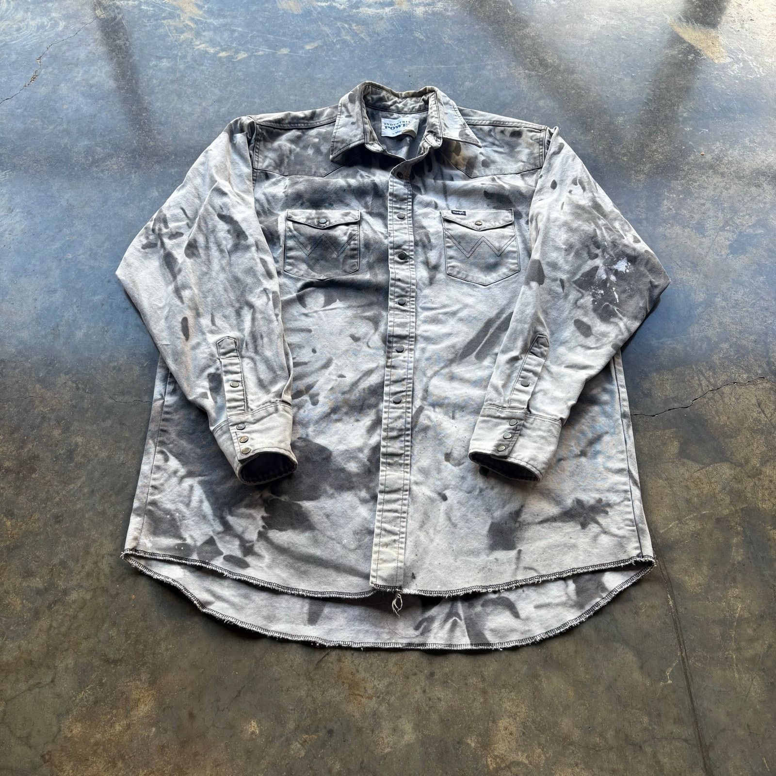 Wrangler Very Rare Wrangler Industrial Power Work Shirt Size US XL / EU 56 / 4 - 3 Thumbnail