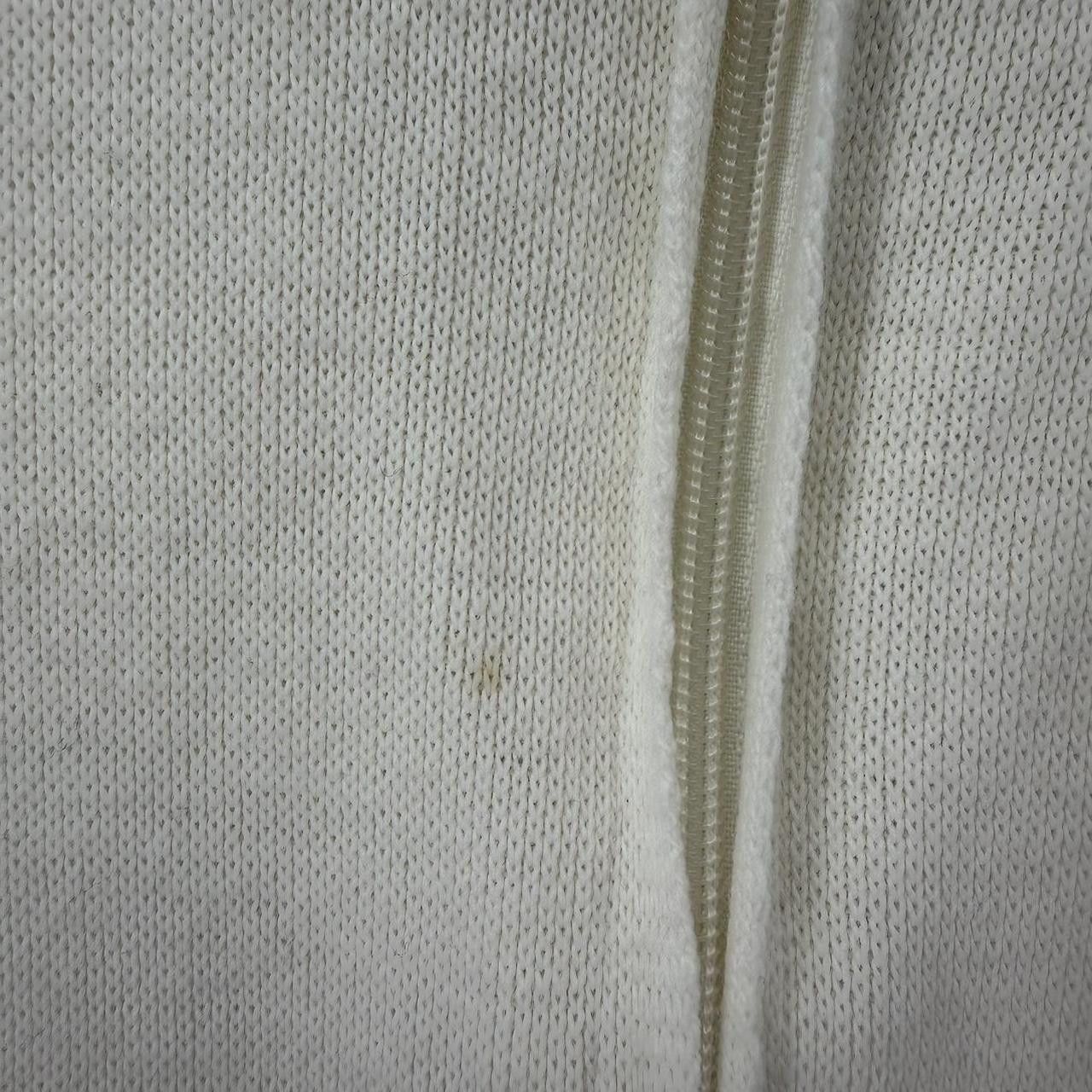 The Unbranded Brand Versace Knit Zip Up Cream Medusa Logo Vasity Style Sweater Size M / US 6-8 / IT 42-44 - 8 Thumbnail