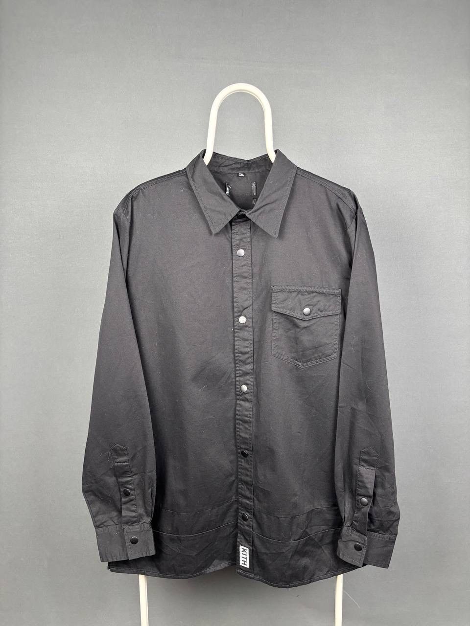 KITH Classics Button Down Shirt Cotton Black
