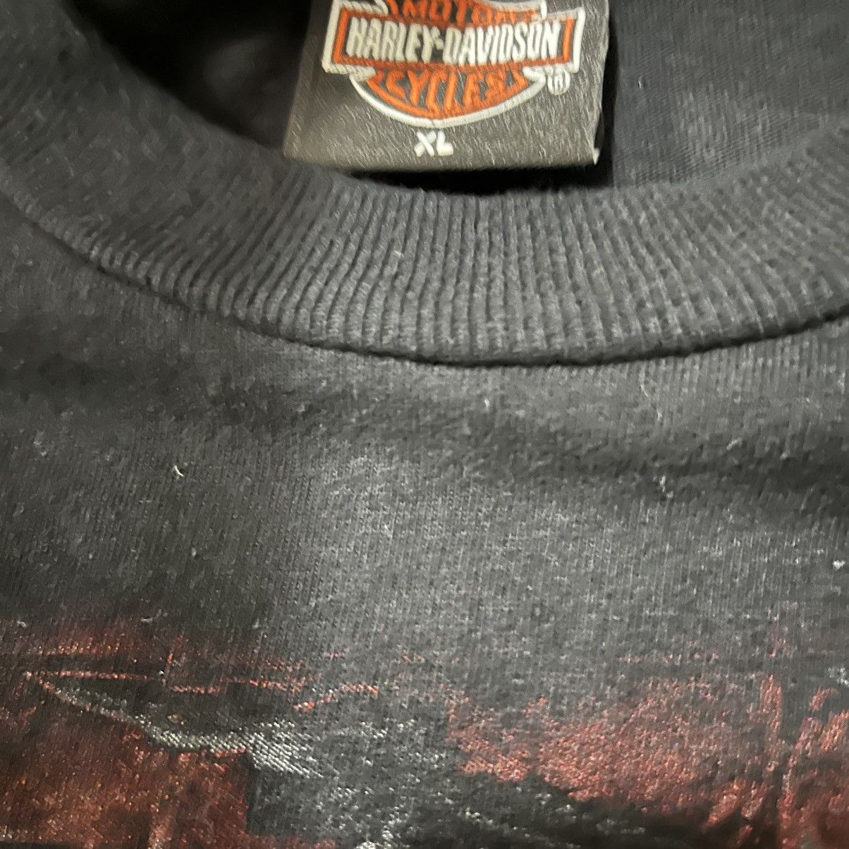 Harley Davidson Vintage Harley Davidson Tee shirt Size US XL / EU 56 / 4 - 3 Thumbnail