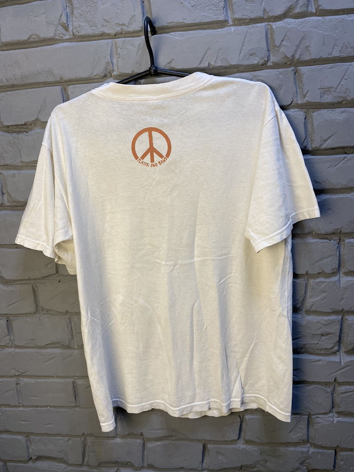 Vintage John Lennon VINTAGE RARE Men's Bed In Short Sleeve ANVIL Size US M / EU 48-50 / 2 - 4 Thumbnail