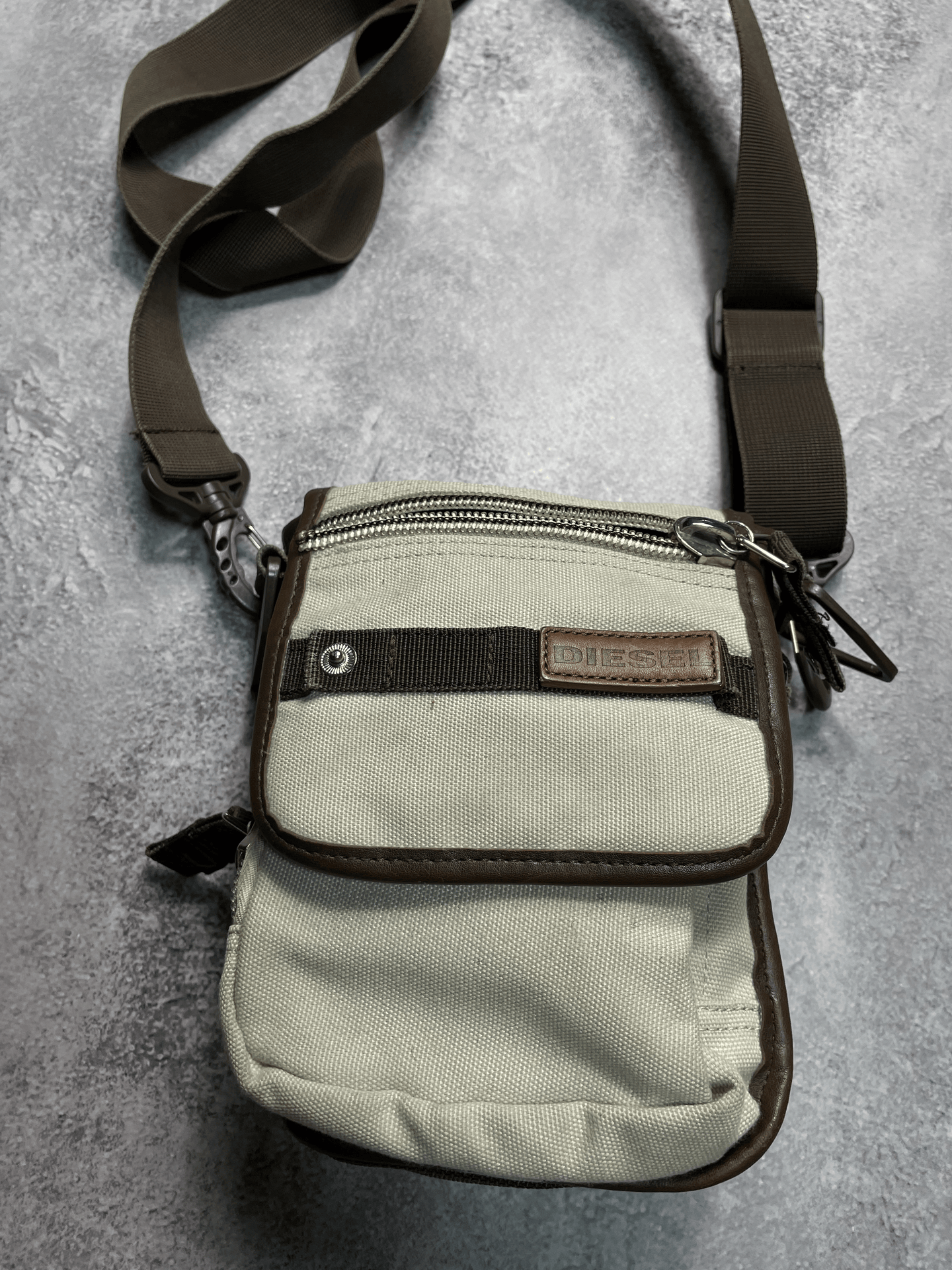 Diesel Diesel Vtg Multi Pocket Sling Bag Y2K Gorpcore Archive Size ONE SIZE - 1 Thumbnail