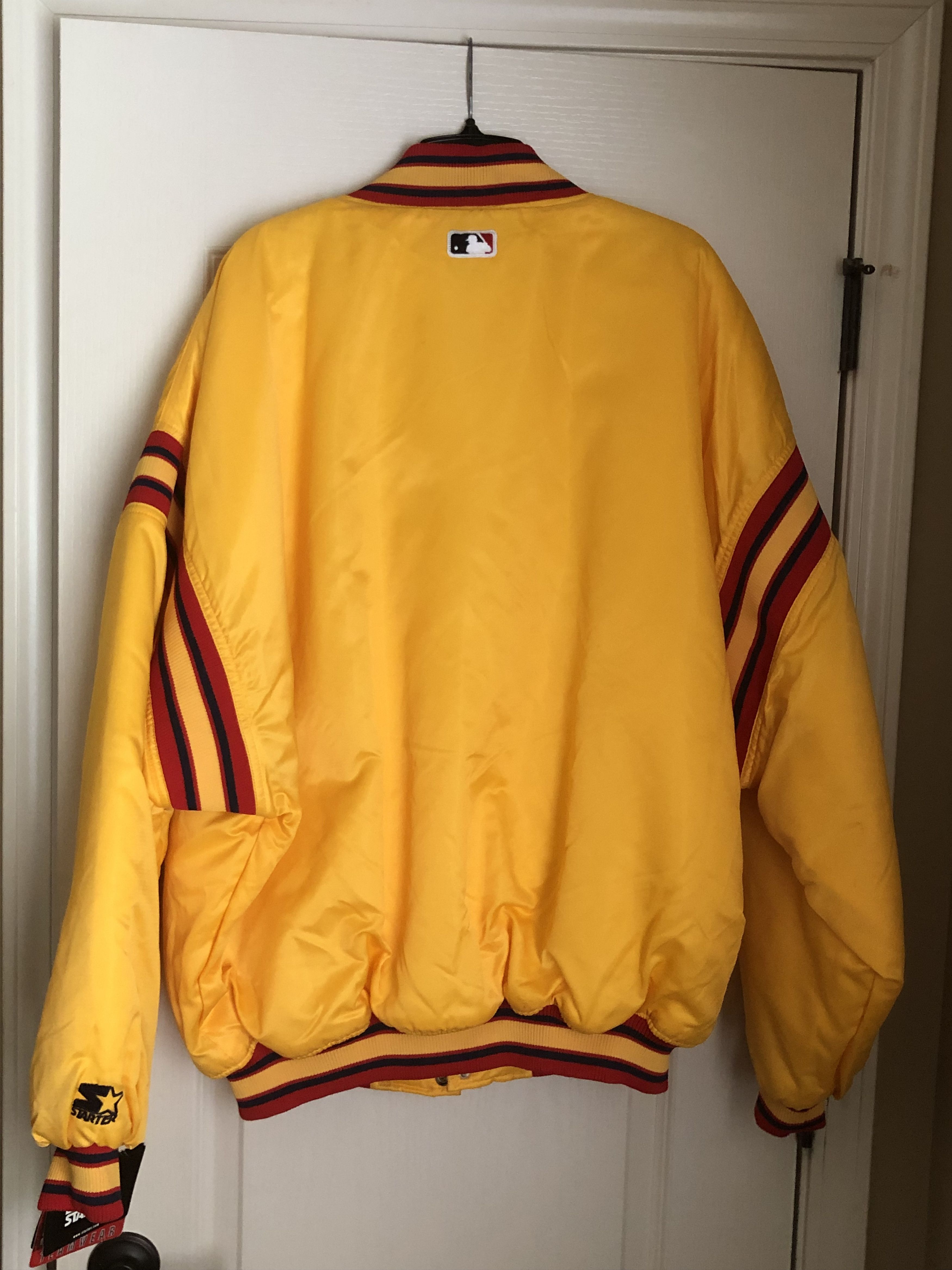 Starter Vintage Cleveland Indians Throwback Bomber Starter Jacket Size US XXL / EU 58 / 5 - 2 Thumbnail