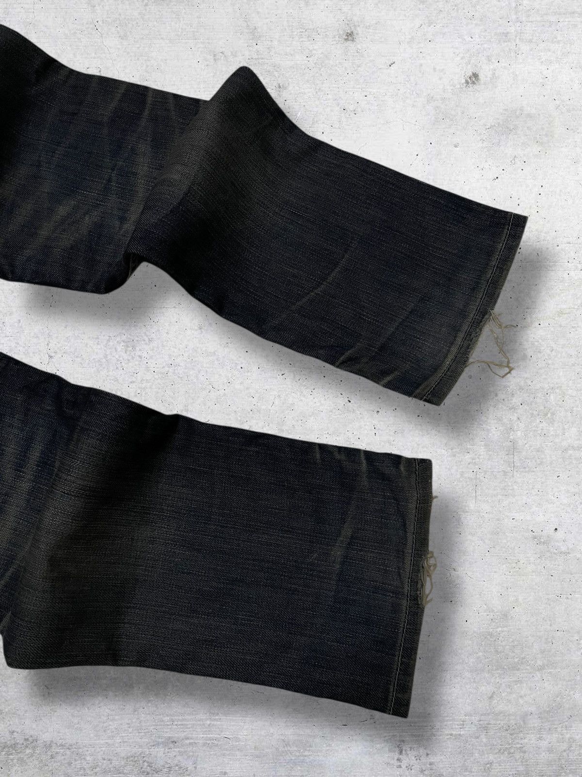 If Six Was Nine VINTAGE BACK NUMBER OG DESIGNER JAPAN 90 MUDWASH STYLE DENIM Size US 28 / EU 44 - 12 Thumbnail