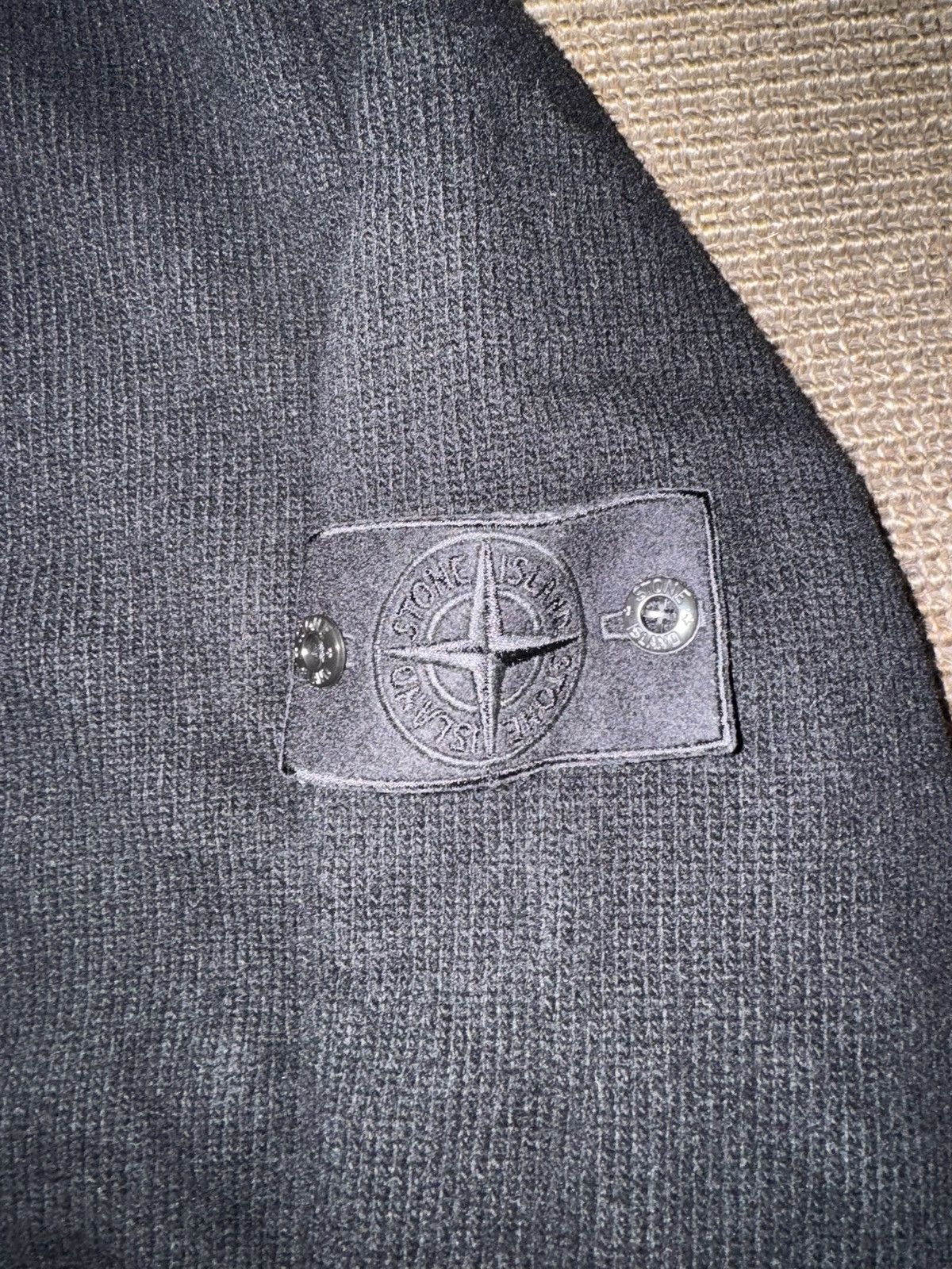 Stone Island Stone Island Ghost Wool Black Sweater Sz XL (fits like L) Size US L / EU 52-54 / 3 - 6 Thumbnail