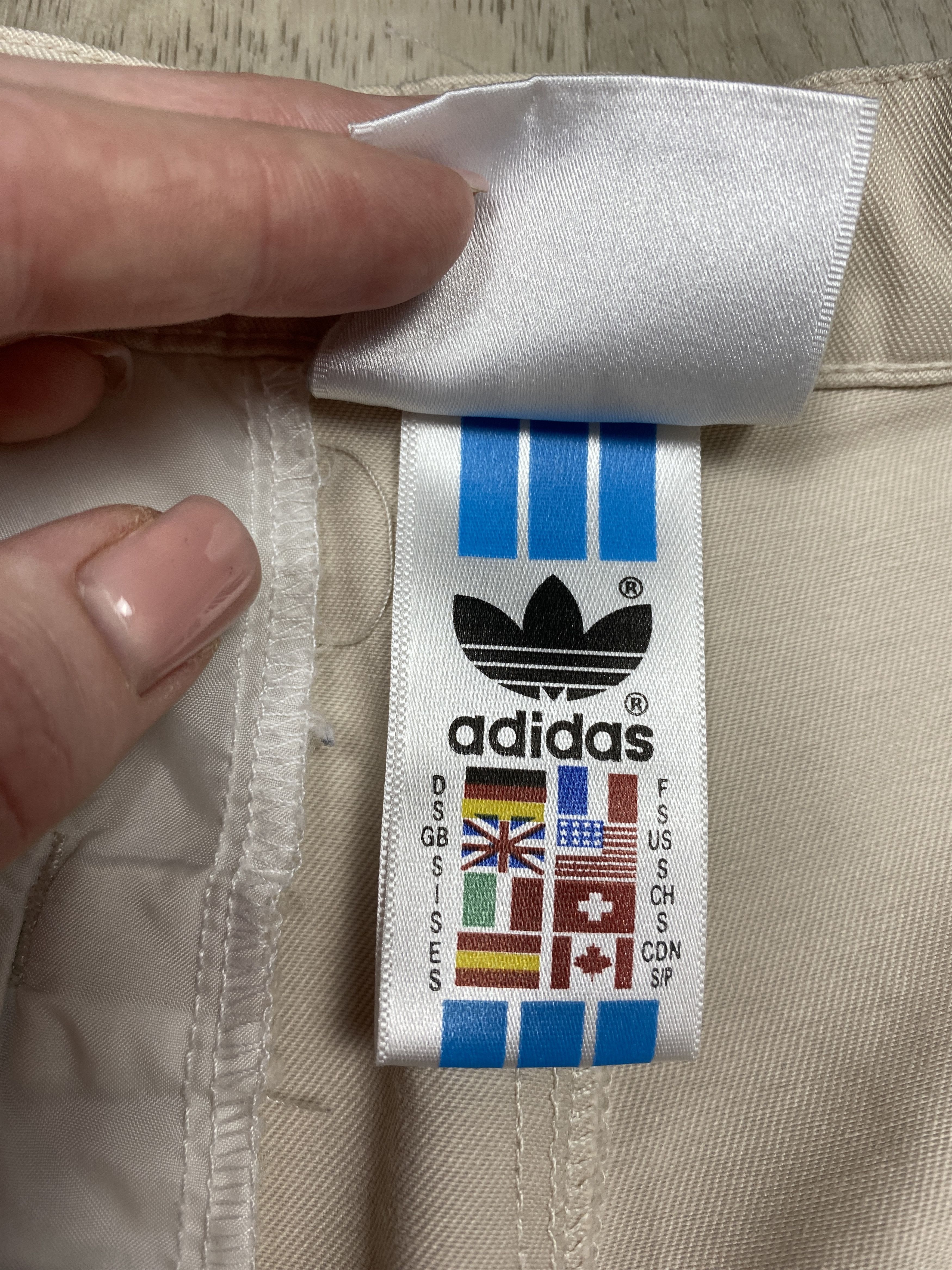 Adidas × Vintage Adidas Vintage Mens Cotton Cargo Pants Size US 30 / EU 46 - 5 Thumbnail