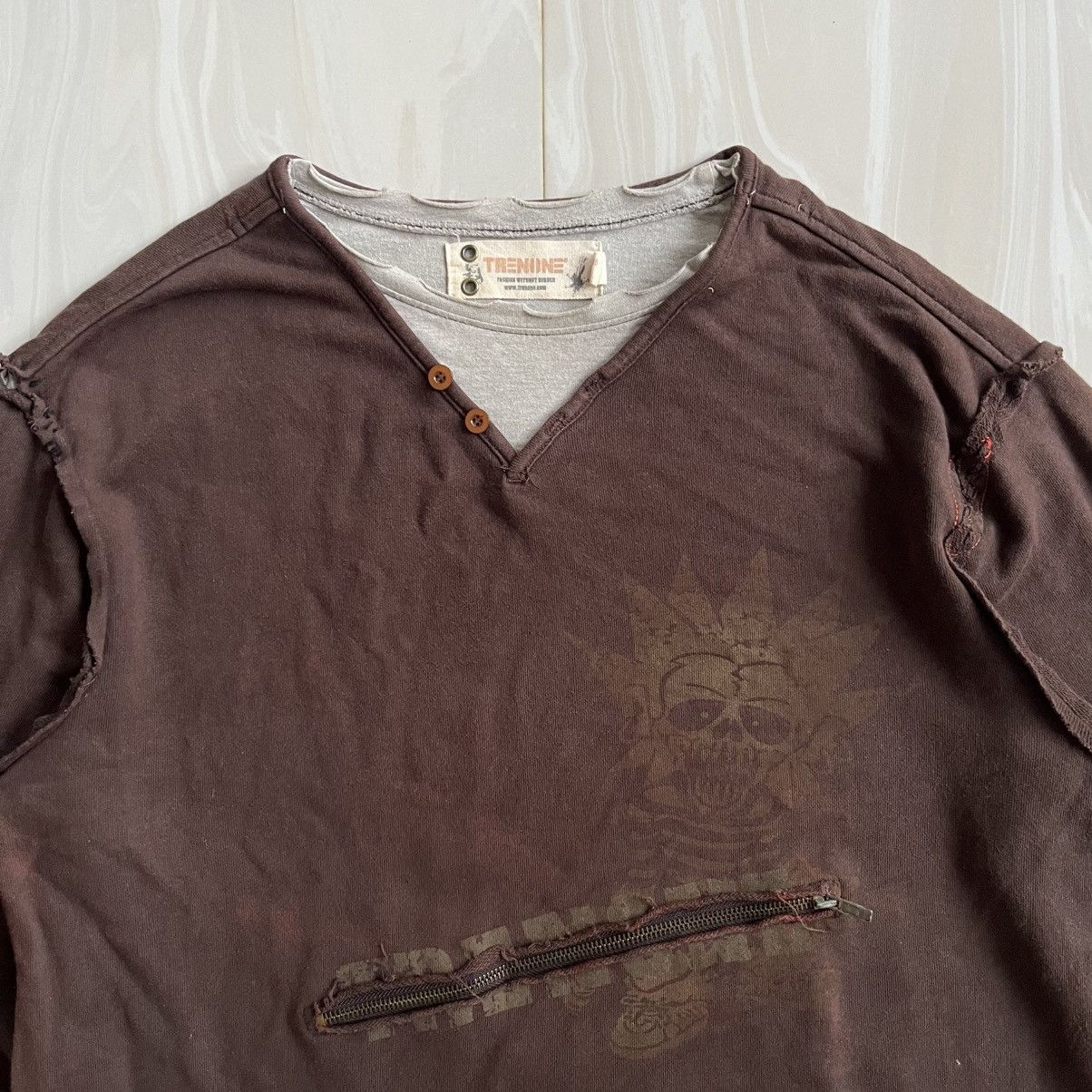 Designer × If Six Was Nine TRENONE LONG SLEEVE SHIRT Size US L / EU 52-54 / 3 - 4 Thumbnail