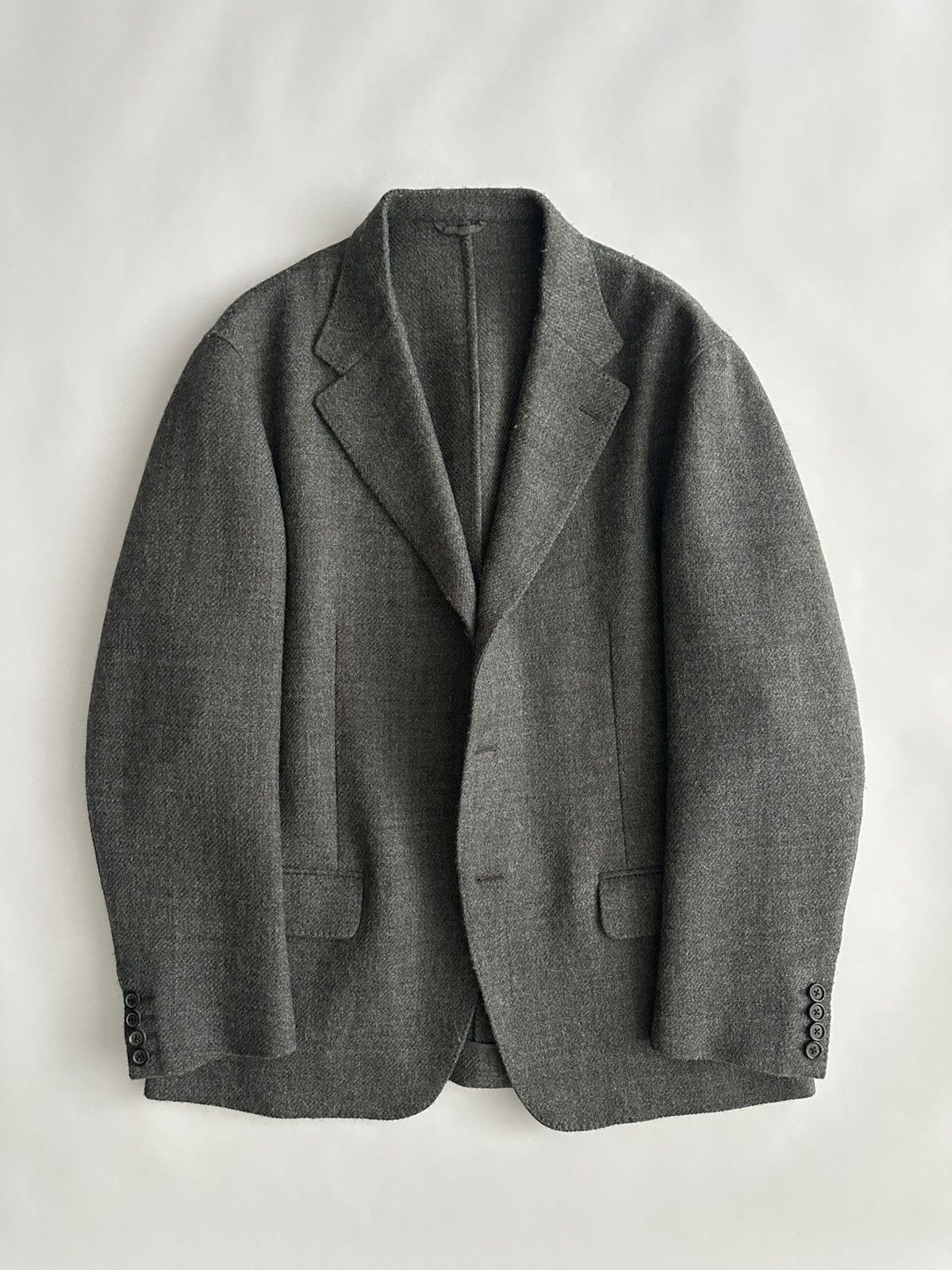 Prada Prada FW01 Wool Unconstructed Blazer Jacket Size US M / EU 48-50 / 2 - 5 Thumbnail