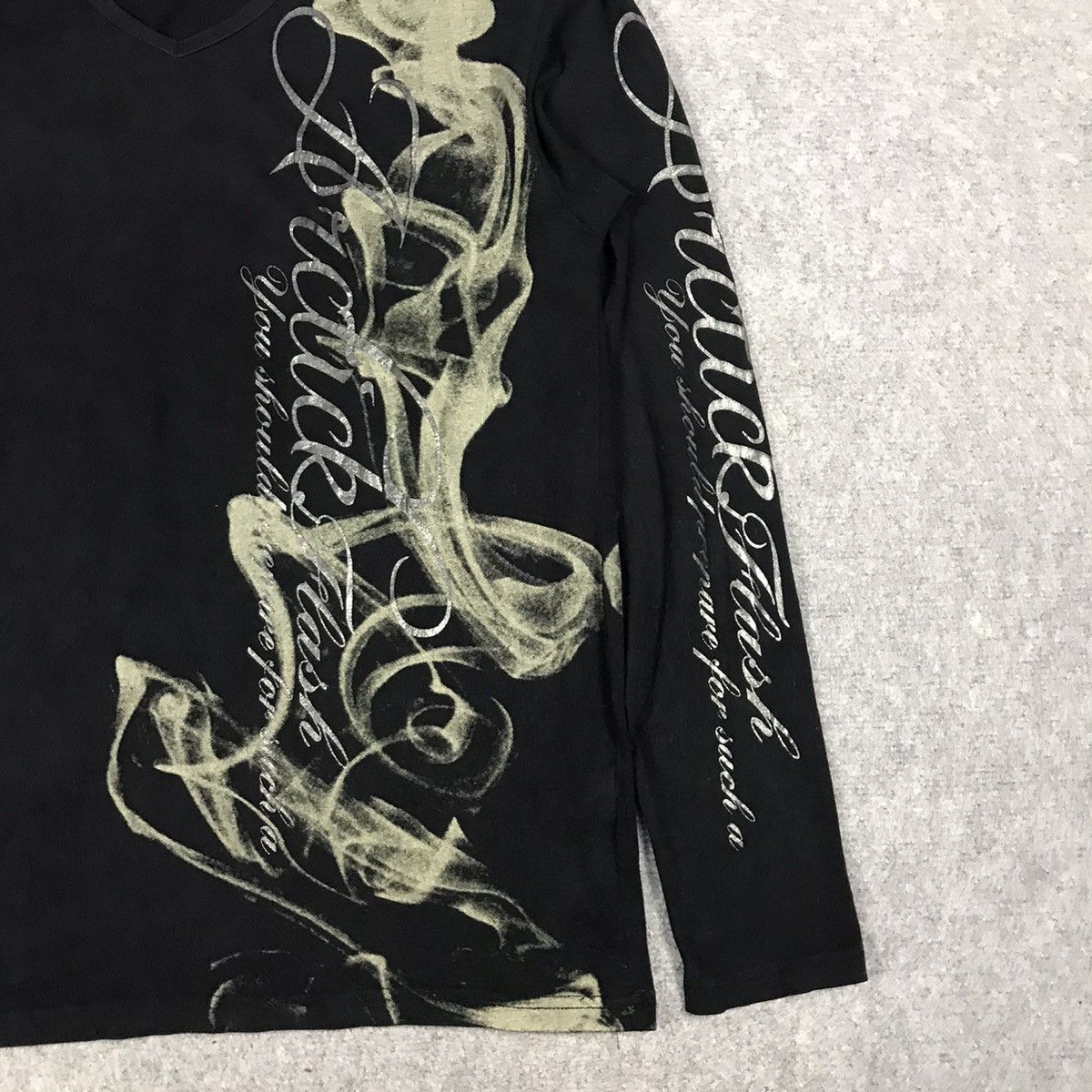 Japanese Brand NIGHTMARE FULL MOON PUNK JAPAN STYLE LONG SLEEVE TSHIRT Size US M / EU 48-50 / 2 - 3 Thumbnail