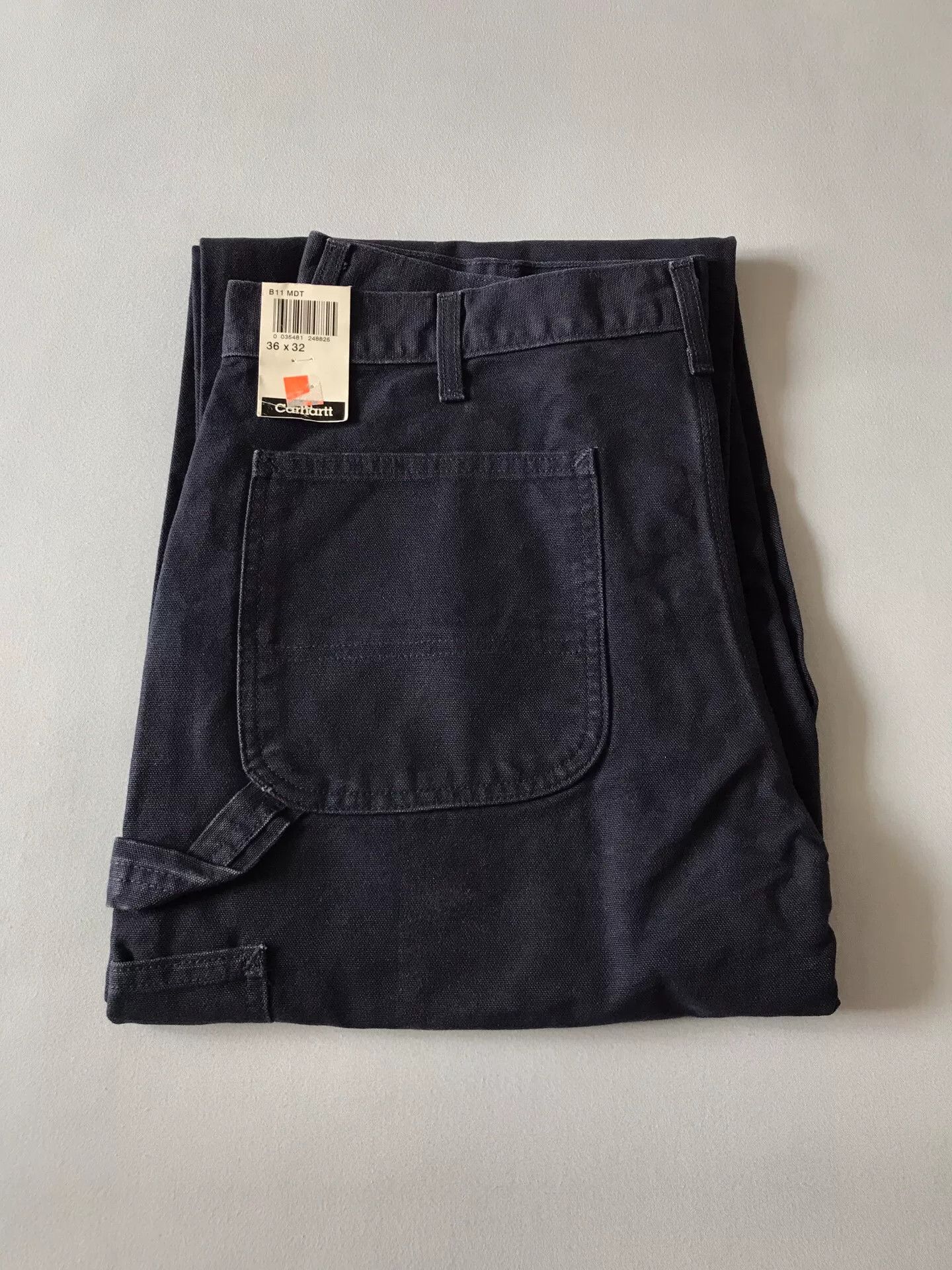 Carhartt Carhartt B11 MDT Washed Canvas Work Pants Size US 36 / EU 52 - 1 Thumbnail