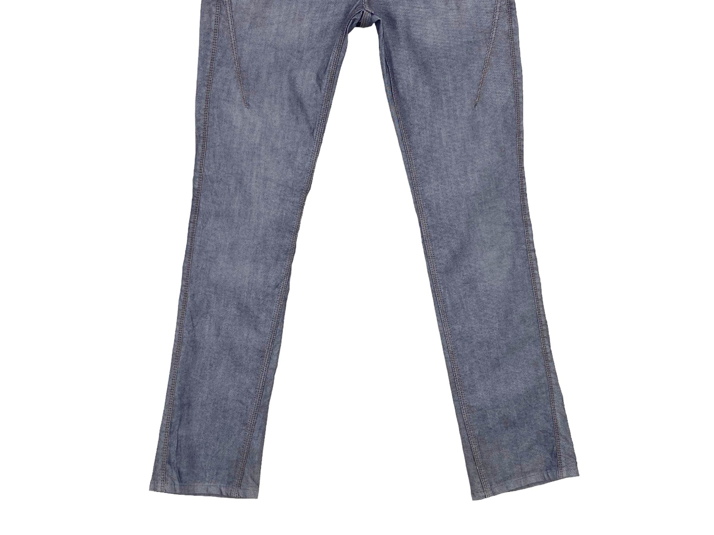 Japanese Brand × Nicole Club Nicole Embroided Pocket Hickory Skateboard Distressed Jeans Size US 29 - 5 Thumbnail