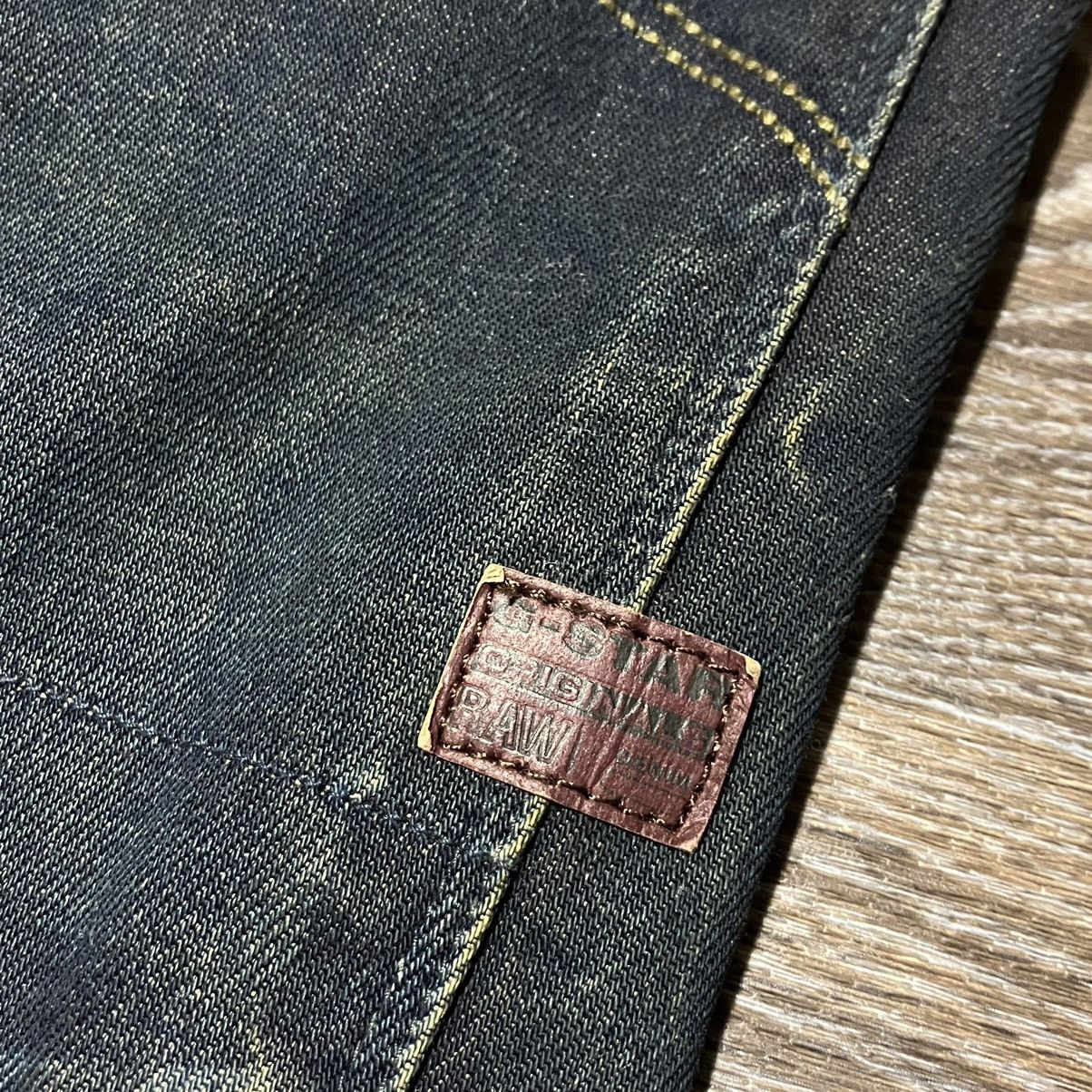 G-Star G-Star Raw Type C 3D Loose Tapered Dirty Blue Denim Jeans Size US 32 / EU 48 - 12 Thumbnail