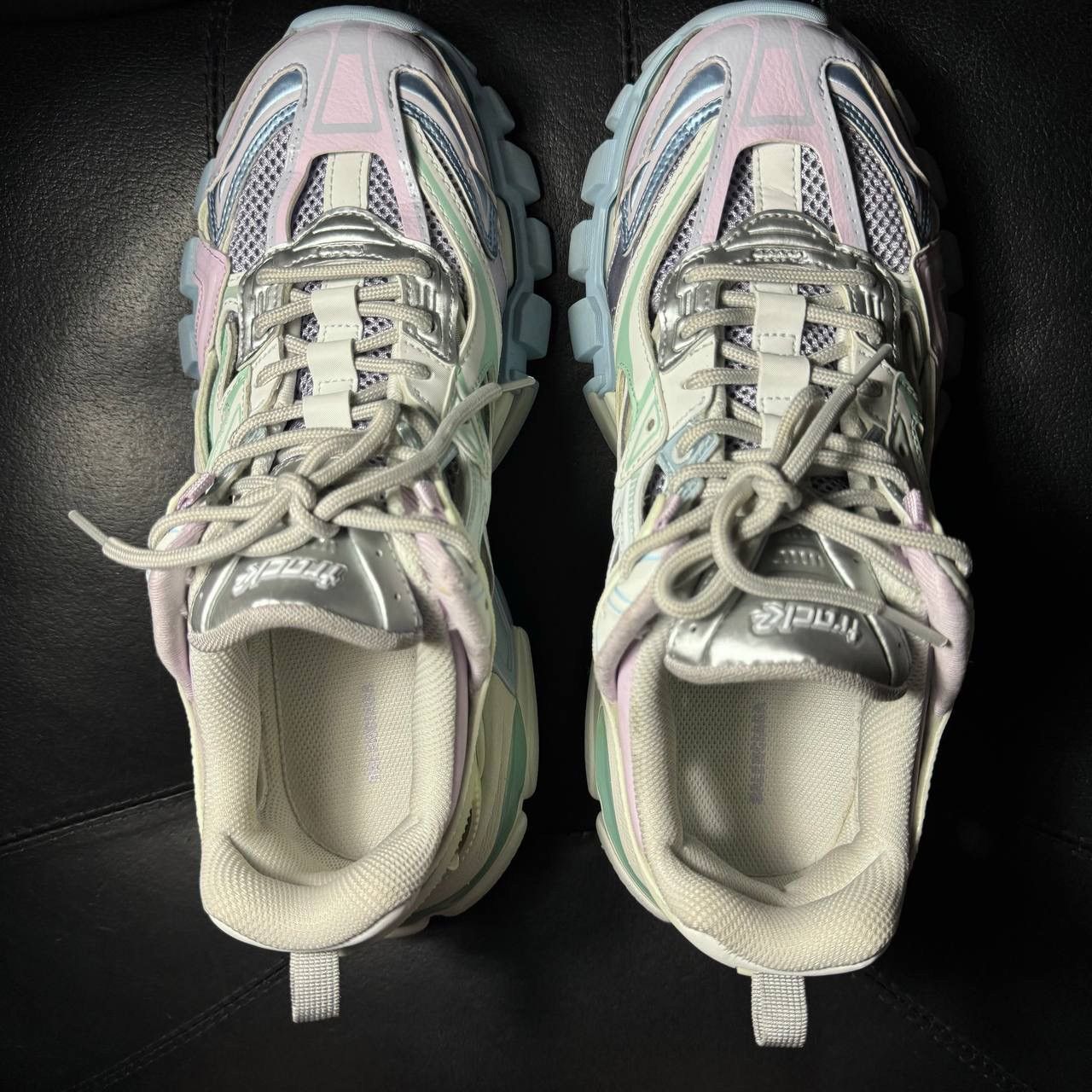 Balenciaga 41 sneakers Balenciaga track 2 white pink Size US 8 / IT 38 - 7 Thumbnail