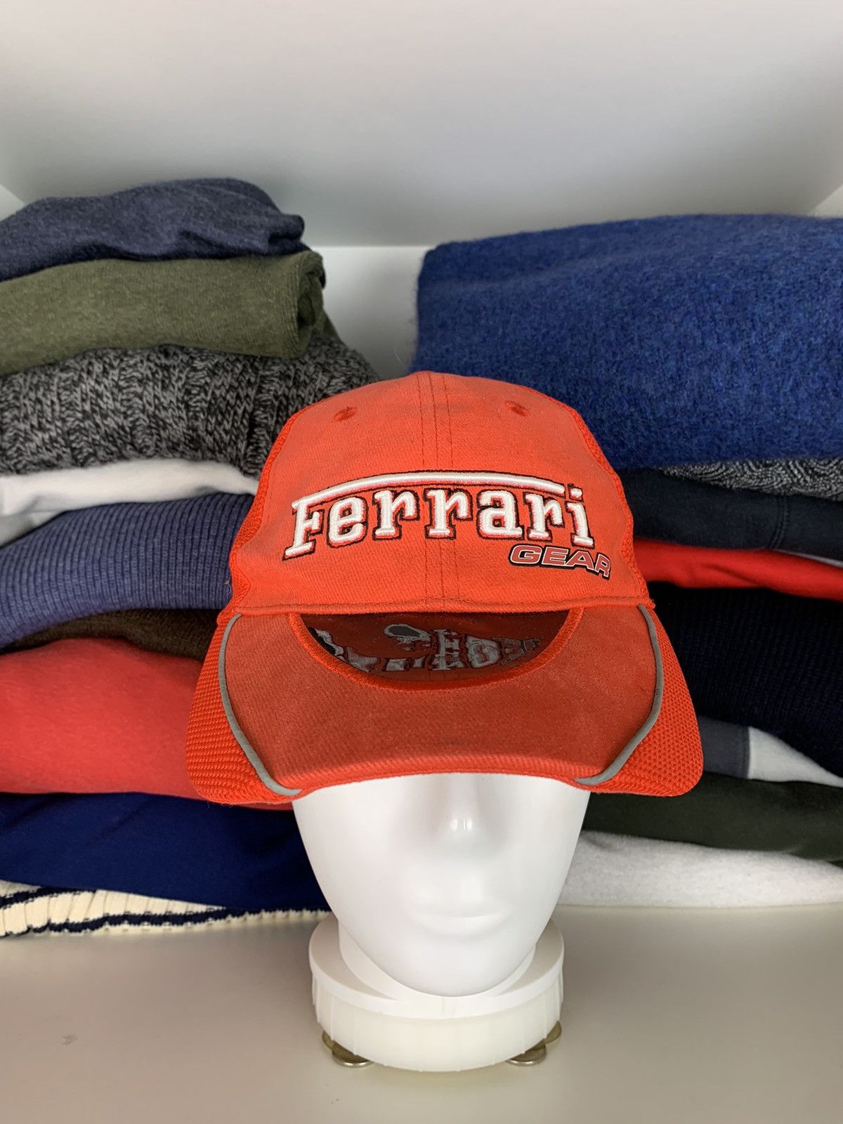 Ferrari × Vintage Vintage Ferrari Cap Hat Size ONE SIZE - 1 Thumbnail