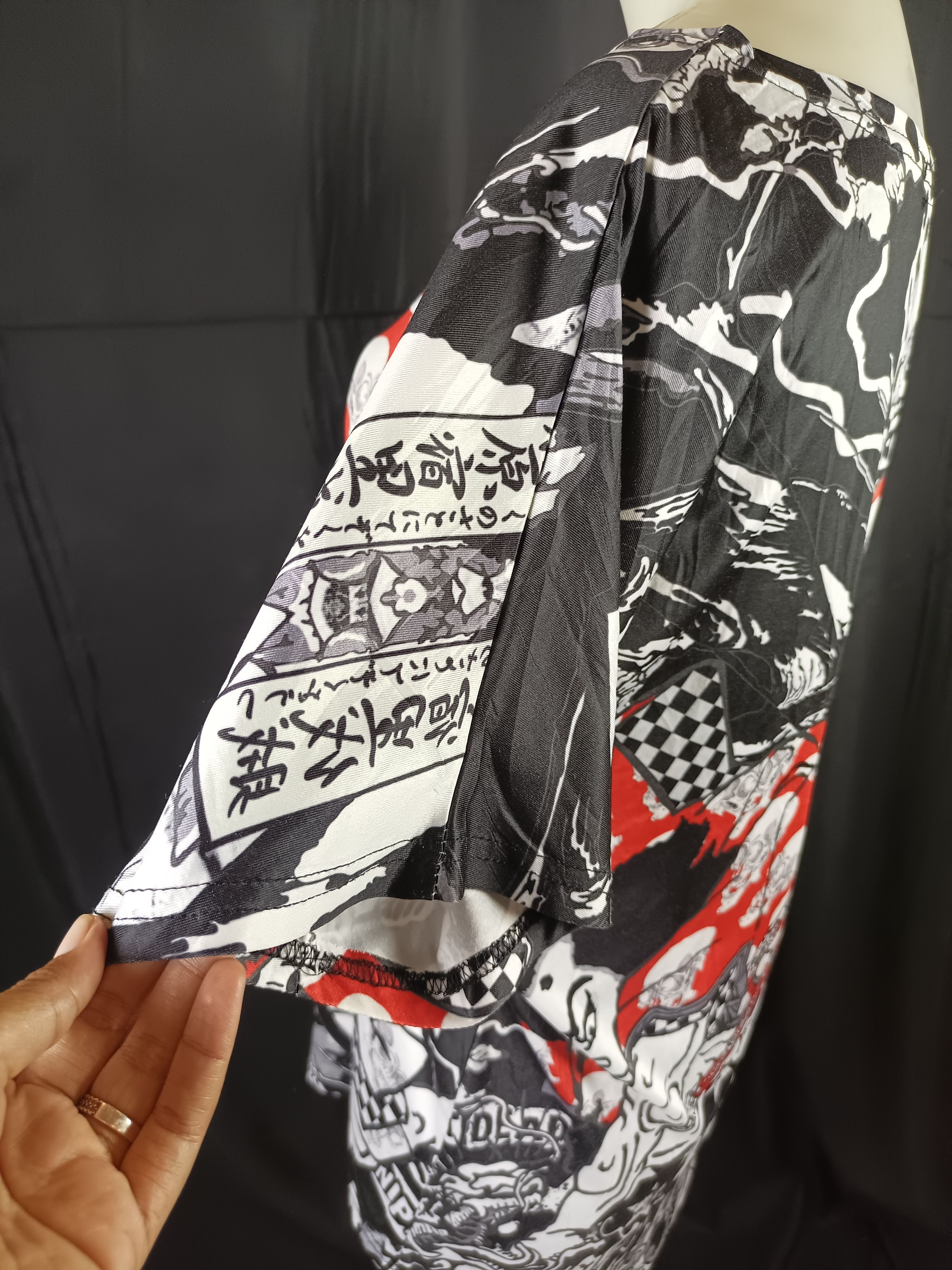 Japanese Brand × Seditionaries × Vintage VINTAGE ACDC RAG Samurai Harajuku Is Not Dead Full print Size XL / US 12-14 / IT 48-50 - 10 Thumbnail
