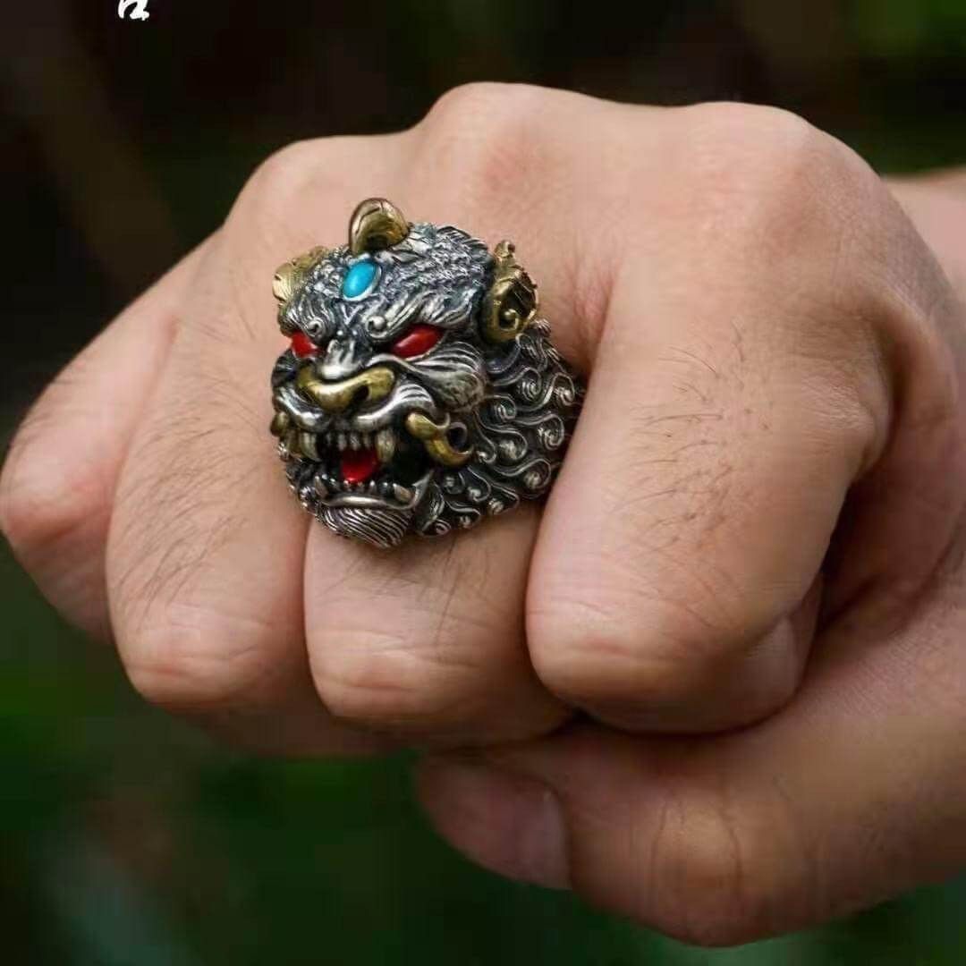 Other Oriental Fortune Ring Size ONE SIZE - 4 Thumbnail