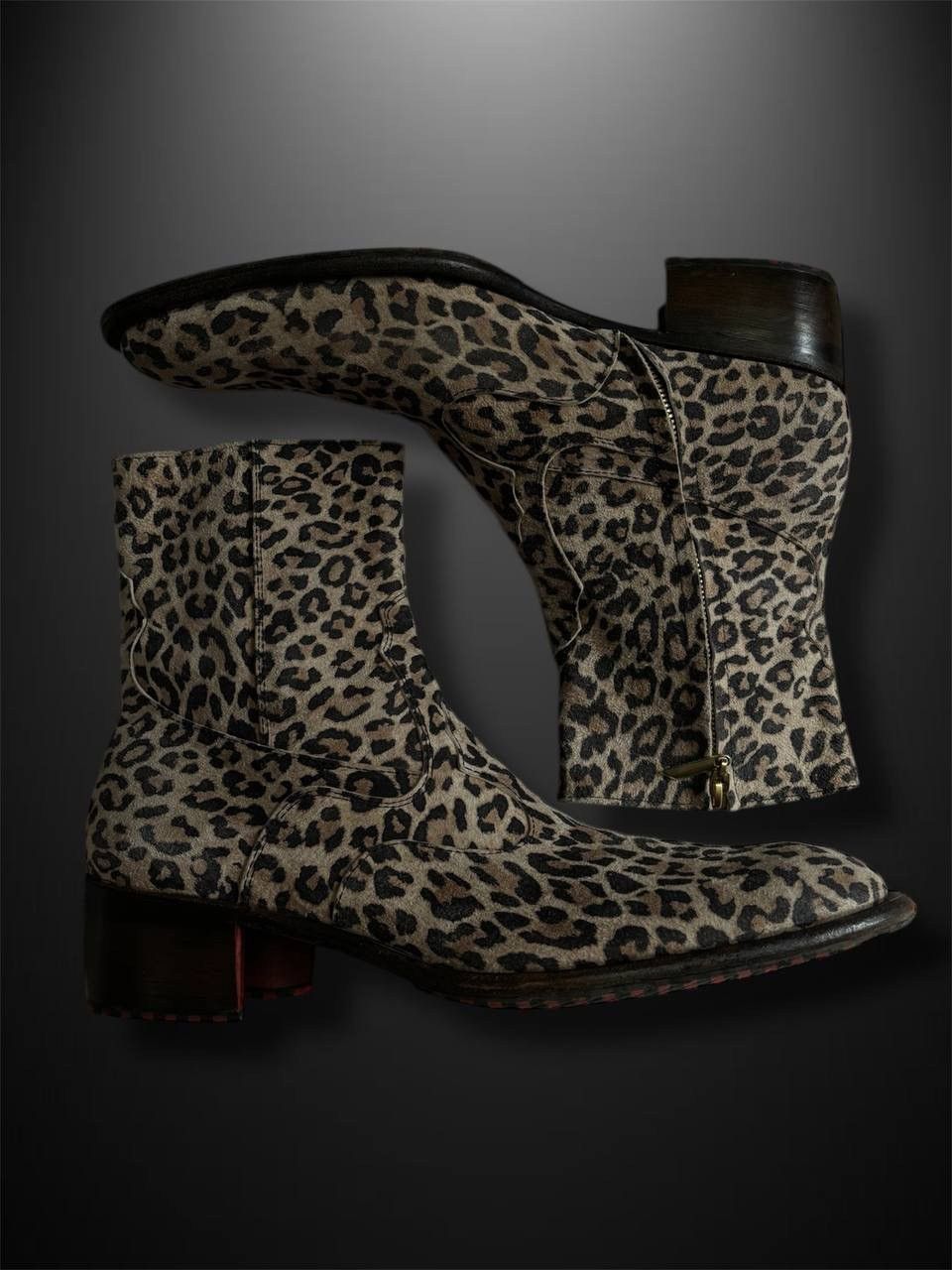 Roen Hiromu Takaha leopard boots Size US 9 / EU 42 - 2 Thumbnail