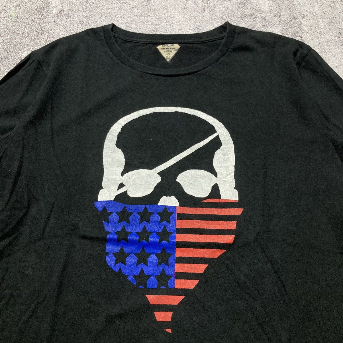 Japanese Brand 🇯🇵2000s Childq Skull Punk Big Logo Longslevee Grunge Gothic Size US M / EU 48-50 / 2 - 4 Thumbnail