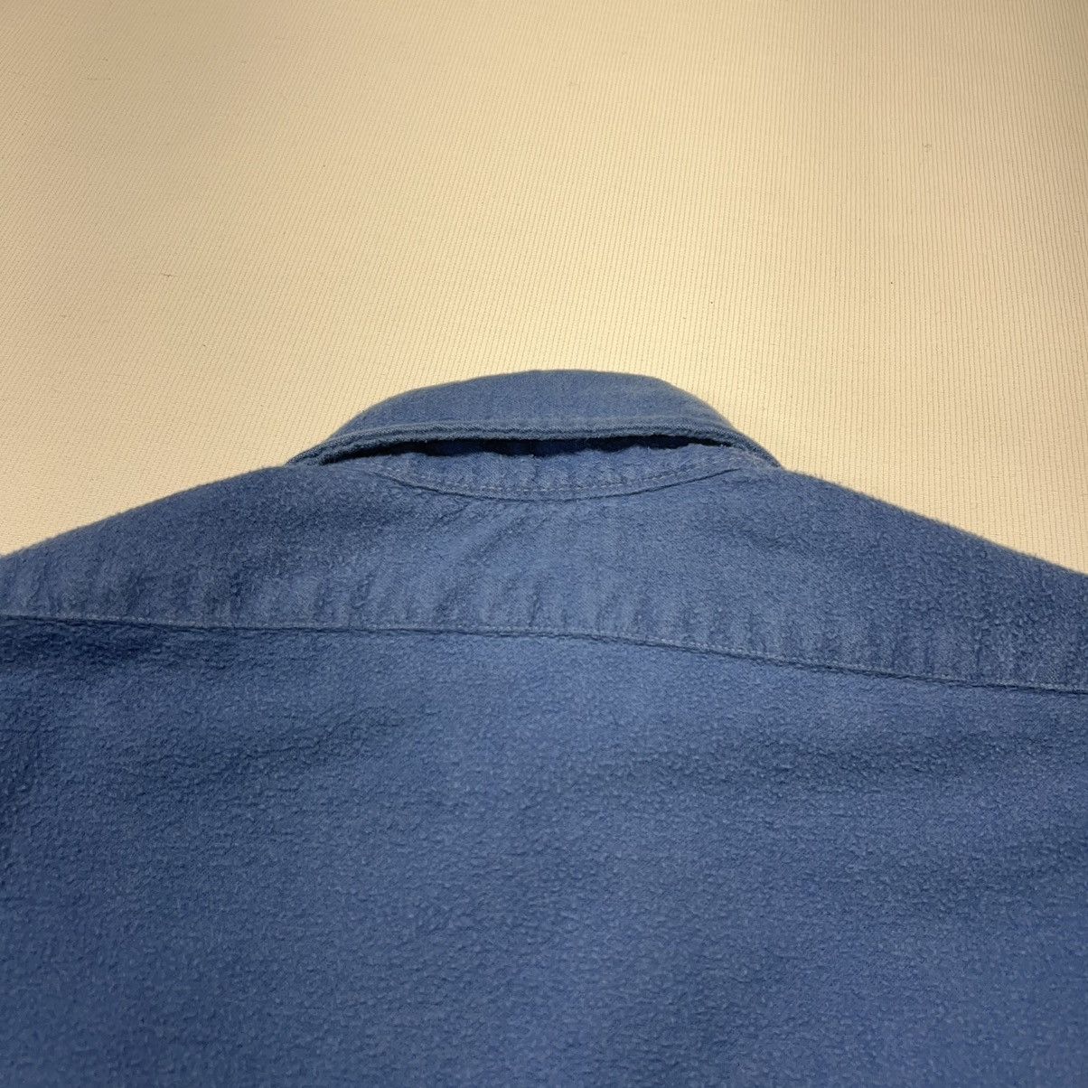 L.L. Bean × Vintage VTG LL Bean Flannel Shirt Blue Chamois Cloth Button Up Retro Size US M / EU 48-50 / 2 - 16 Thumbnail