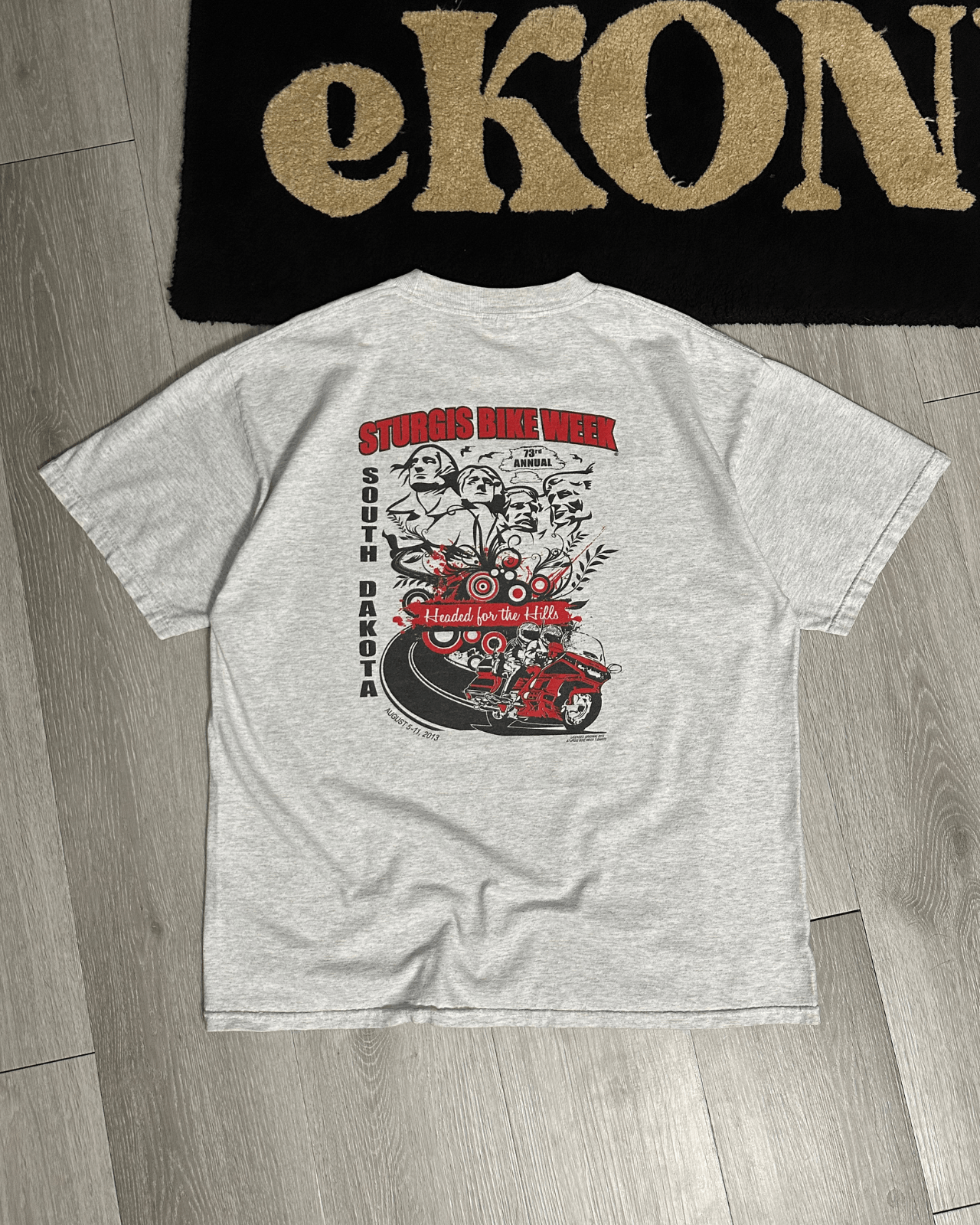 Vintage 2013 Sturgis Bike Week South Dakota Alstyle T-Shirt Size XL Size US XL / EU 56 / 4 - 1 Thumbnail