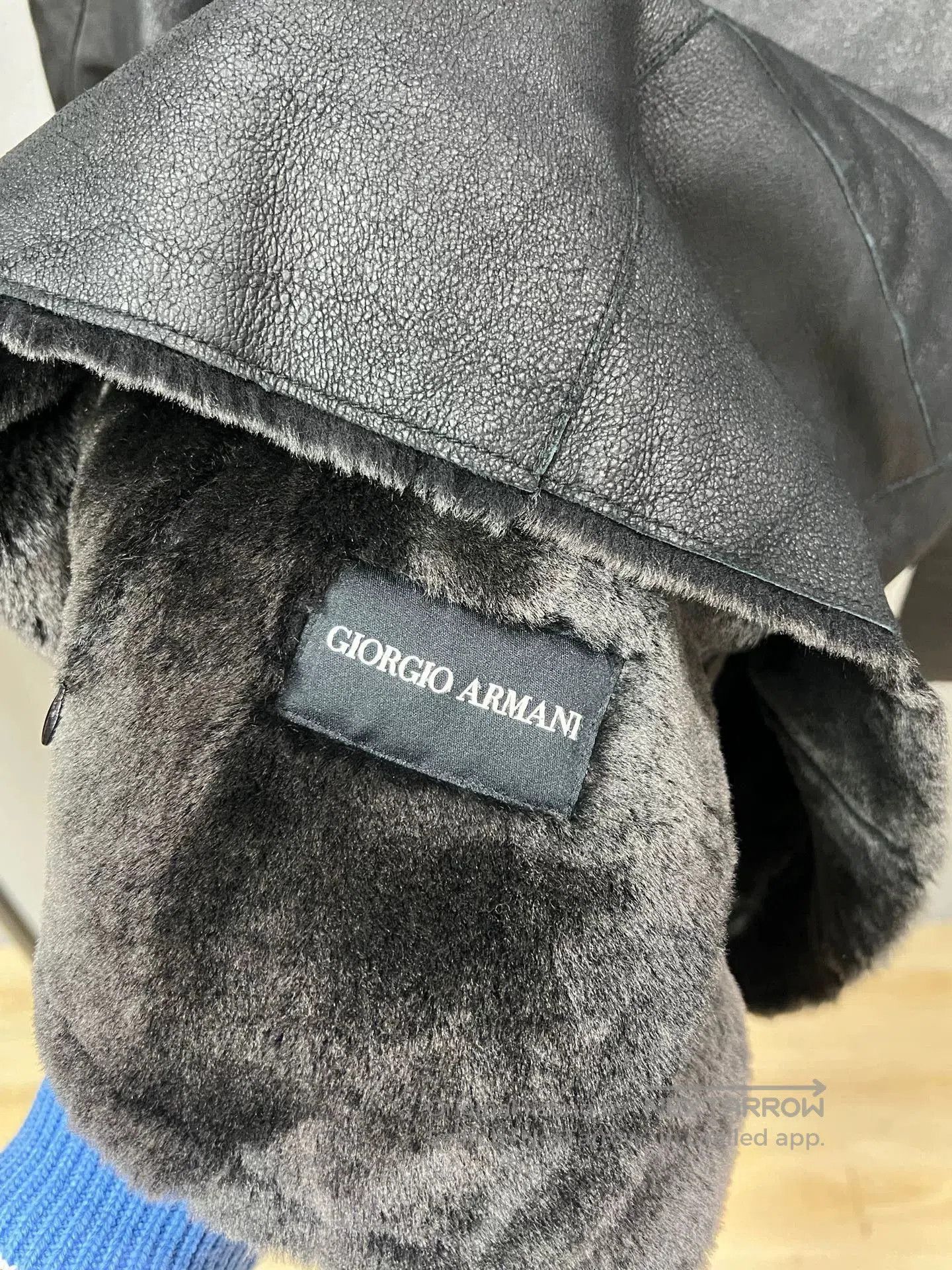 Giorgio Armani Giorgio Armani Spliced Fur Leather. Size US M / EU 48-50 / 2 - 5 Thumbnail
