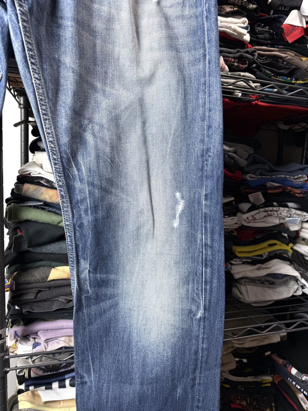 Diesel Vintage Diesel Larkee Gradient Archive Denim Pants Size US 34 / EU 50 - 7 Thumbnail