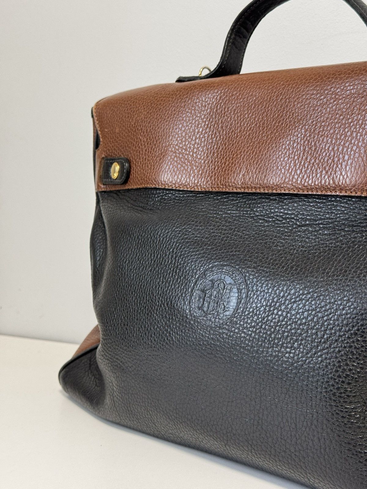 Other REDWALL Bag Foldover Envelope Brown Canvas Leather Cachemire Size ONE SIZE - 10 Thumbnail